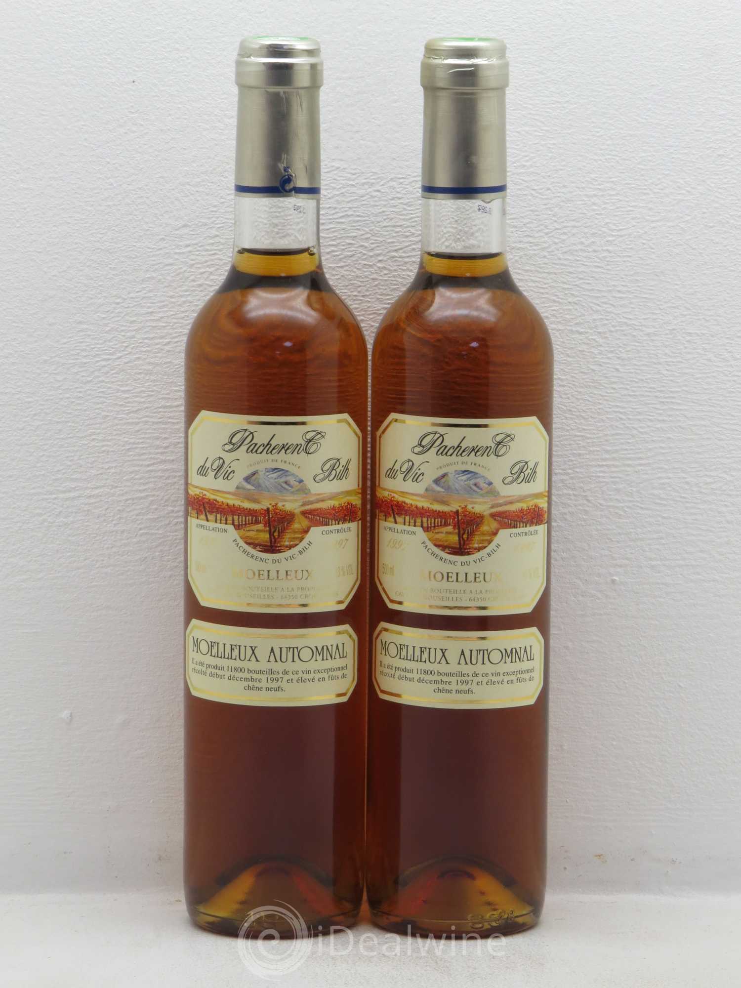 Pacherenc du Vic-Bilh Cave de Crouseille (sans prix de réserve) 1997 - Lotto di 2 bottiglie - 0