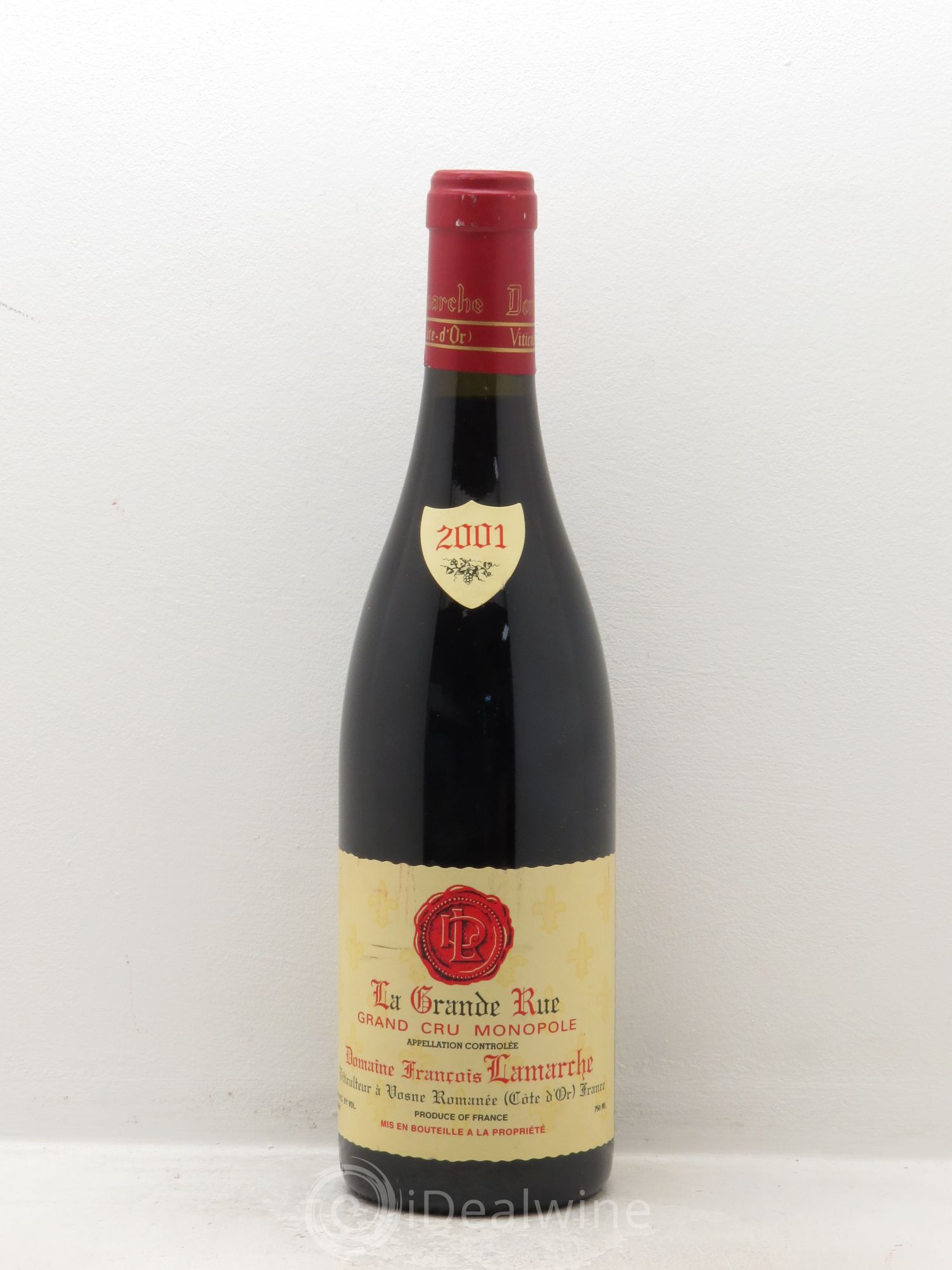 La Grande Rue Grand Cru Lamarche (Domaine) 2001 - Lot de 1 bouteille - 0