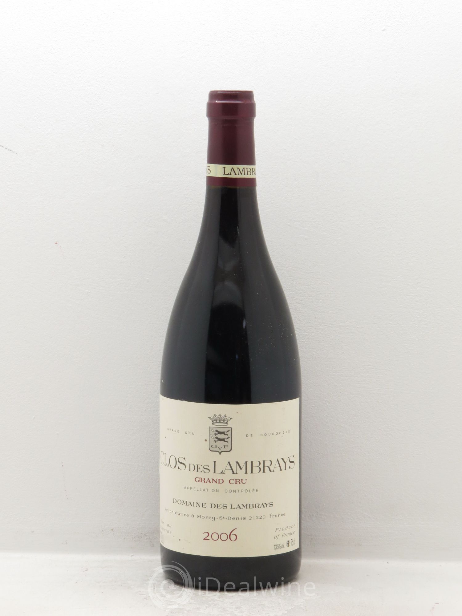 Clos des Lambrays Grand Cru Domaine des Lambrays 2006 - Lot de 1 bouteille - 0