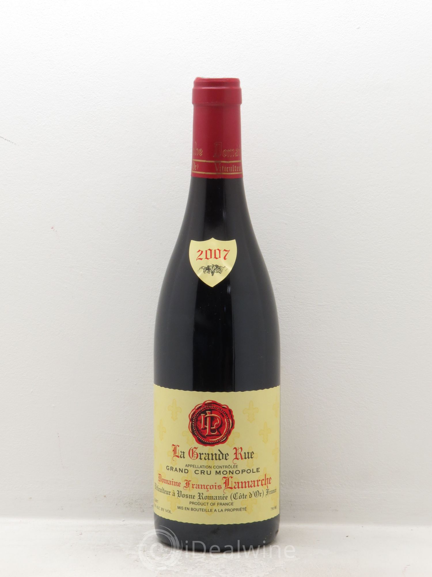 La Grande Rue Grand Cru Lamarche (Domaine) 2007 - Lot de 1 bouteille - 0