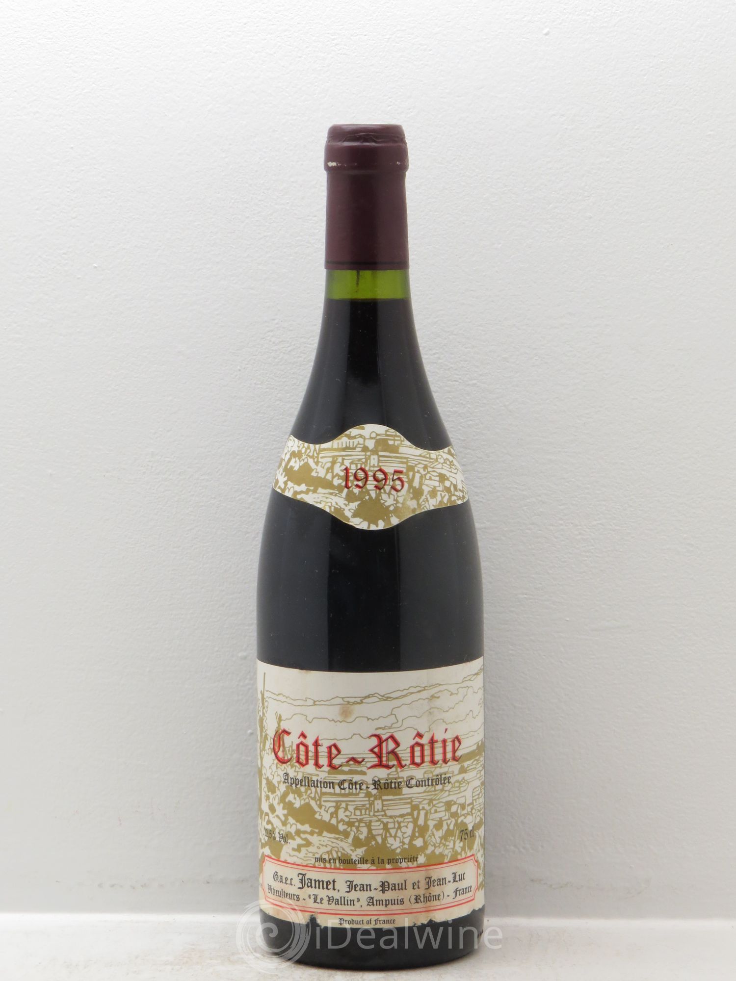 Côte-Rôtie Jamet (Domaine) 1995 - Lot de 1 bouteille - 0