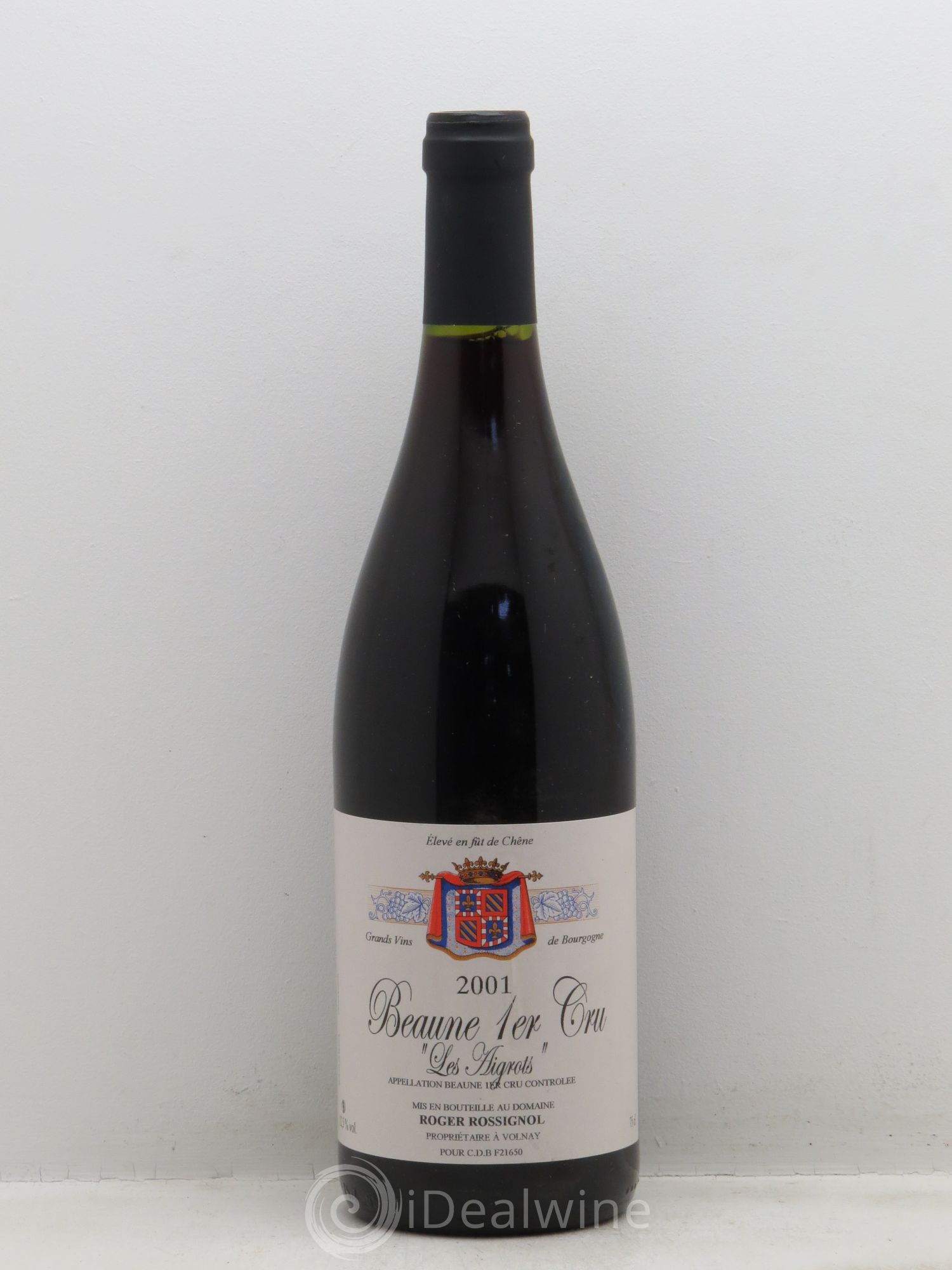Beaune 1er Cru Roger Rossignol 2001 - Lot de 1 bouteille - 0