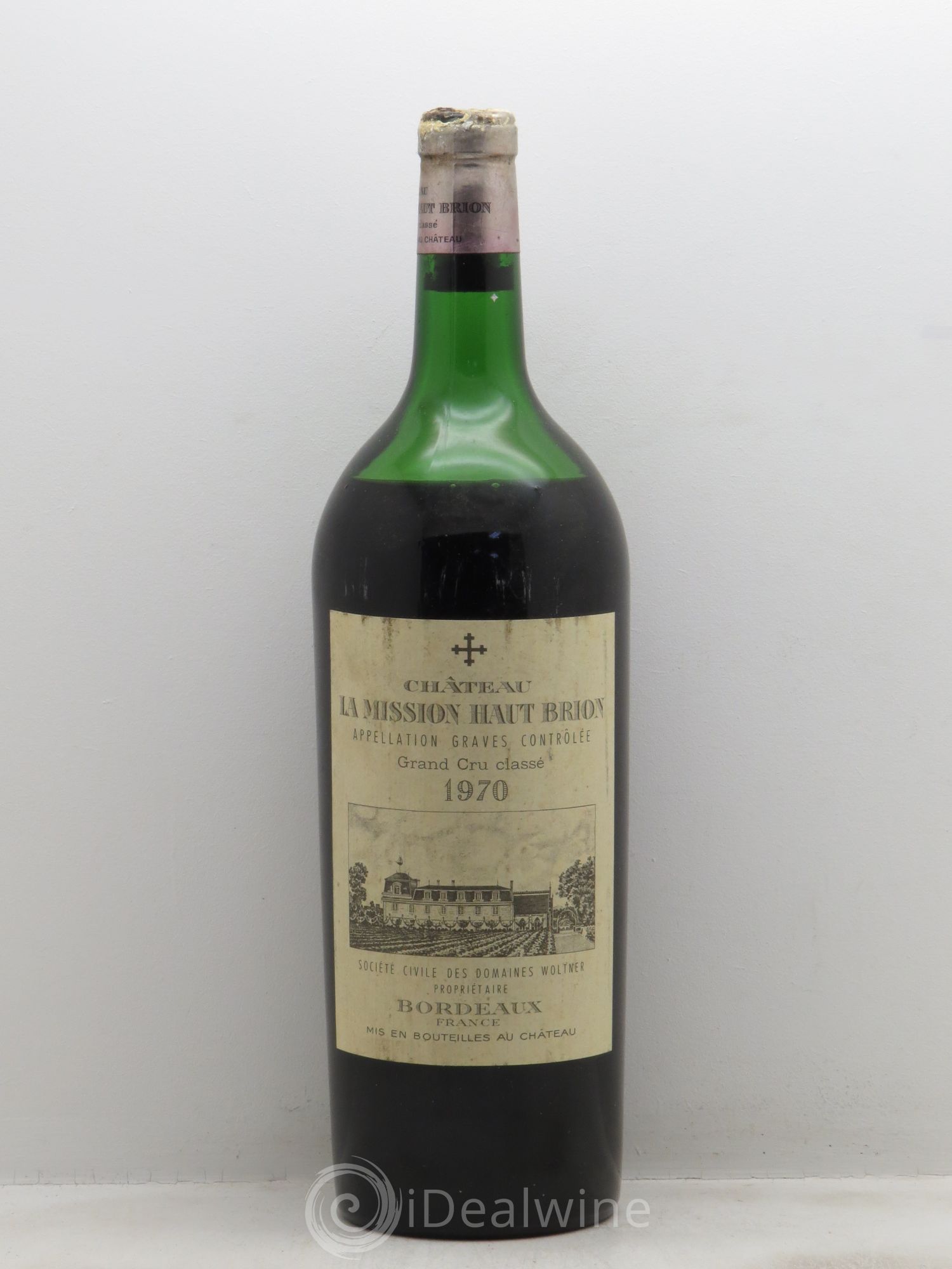 Château la Mission Haut-Brion Cru Classé de Graves 1970 - Lot de 1 magnum - 0
