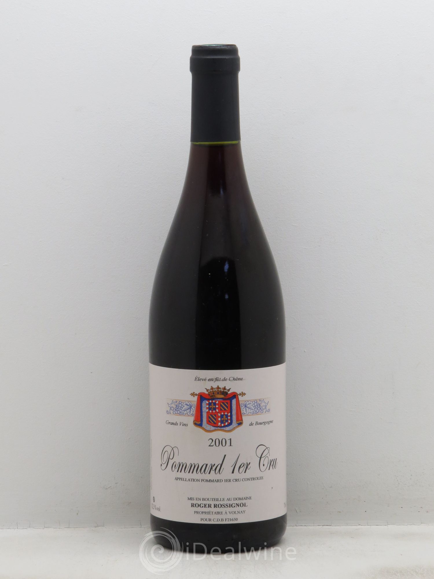 Pommard 1er Cru Roger Rossignol 2001 - Lot de 1 bouteille - 0
