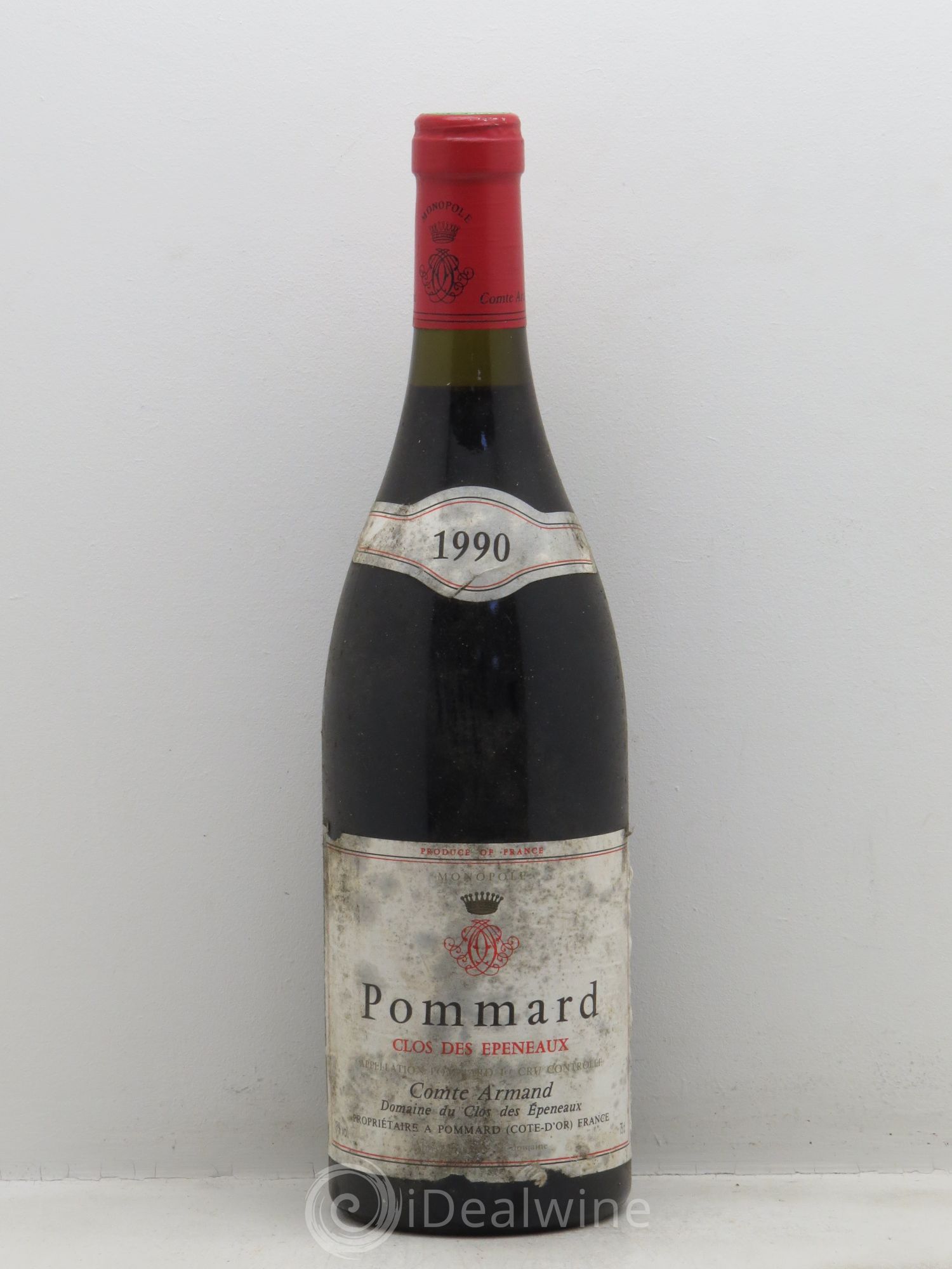 Pommard 1er Cru Clos des Epeneaux Comte Armand 1990 - Lot de 1 bouteille - 0