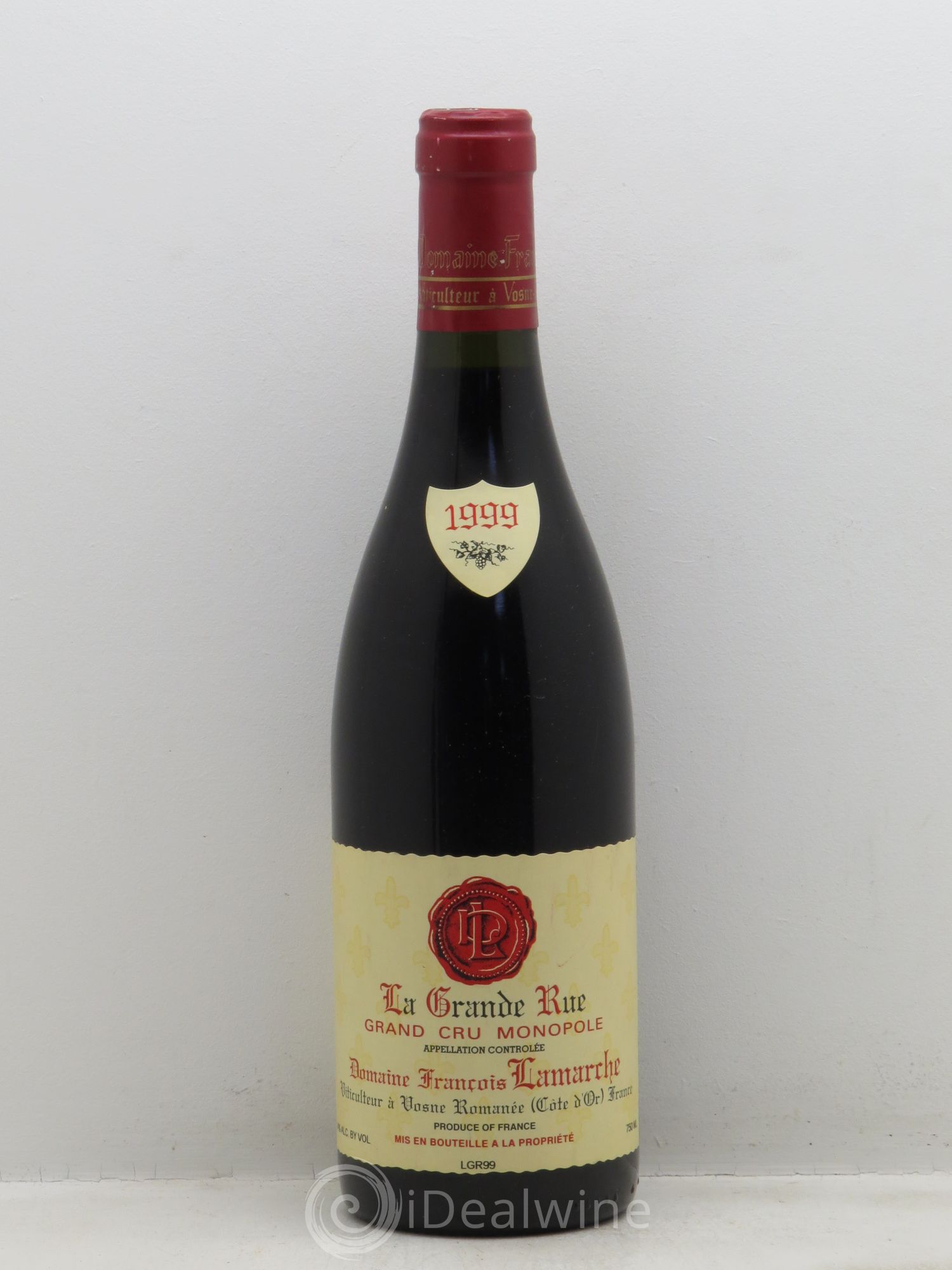 La Grande Rue Grand Cru Lamarche (Domaine) 1999 - Lot de 1 bouteille - 0