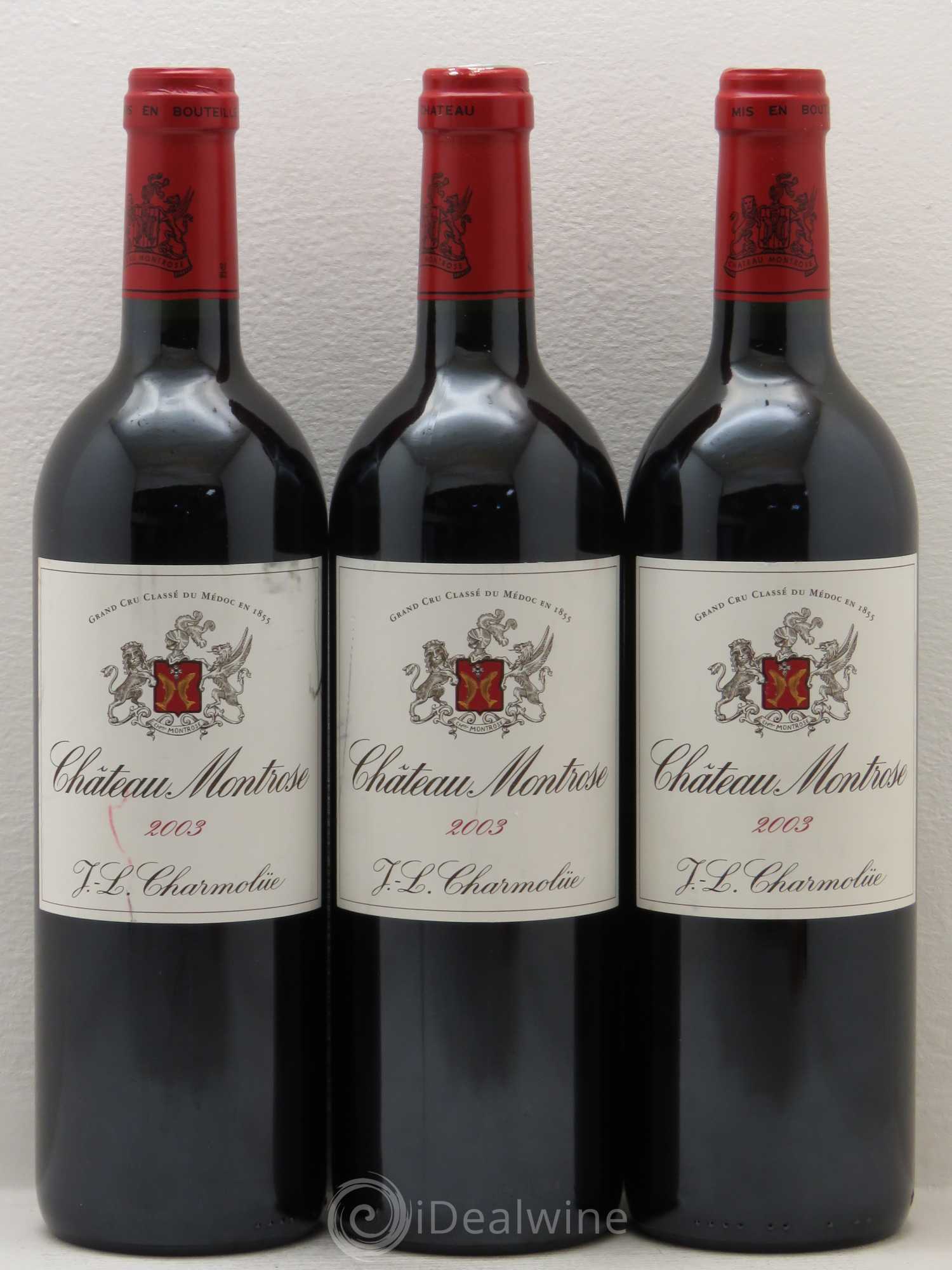 Château Montrose 2ème Grand Cru Classé 2003 - Lot de 6 bouteilles - 2