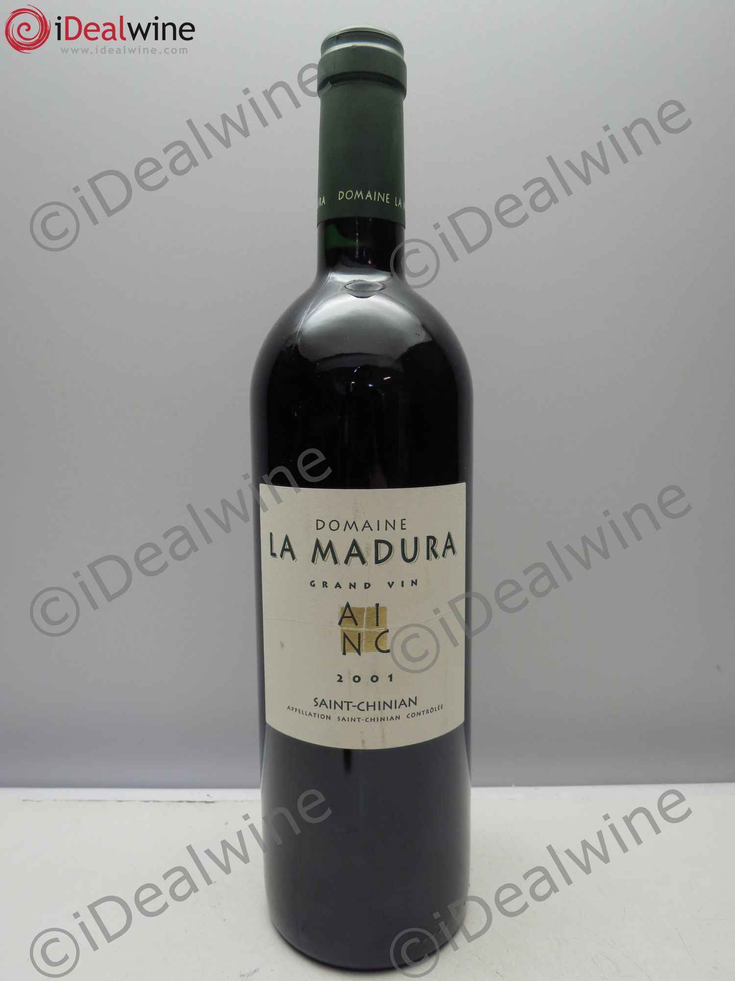 Saint-Chinian Domaine La Madura, Cuvée Grand Vin 2001 - Posten von 1 Flasche - 0