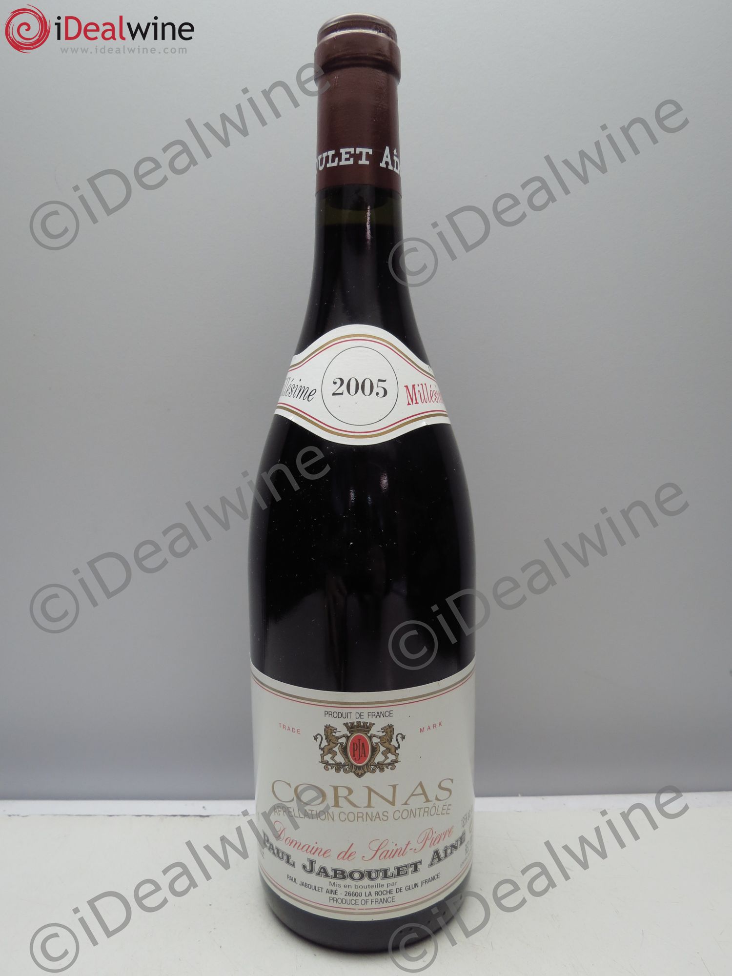 Cornas Paul Jaboulet Ainé Domaine de St Pierre 2005 - Lot de 1 bouteille - 0
