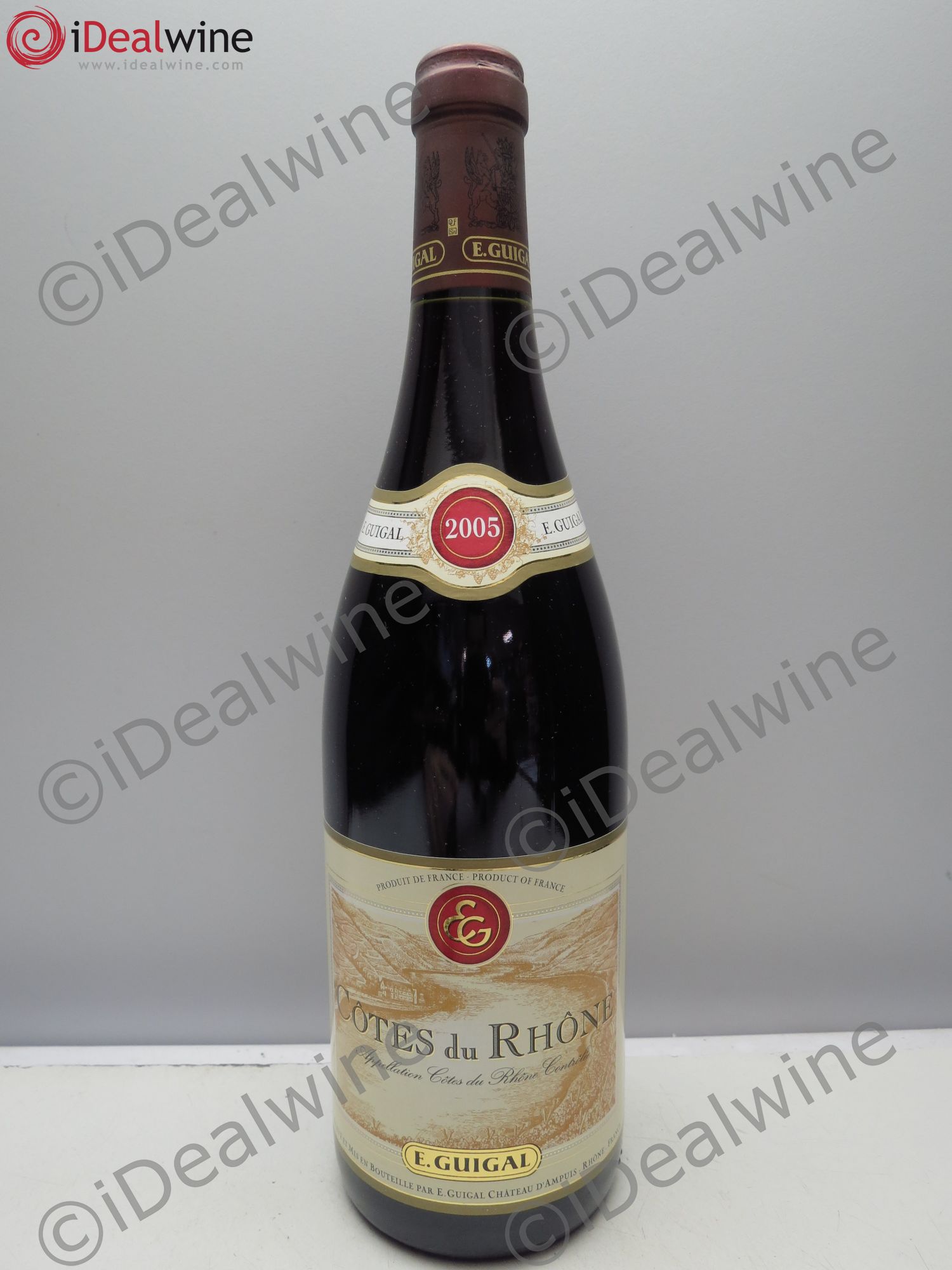 Côtes-du-Rhône Guigal 2005 - Lot de 1 bouteille - 0