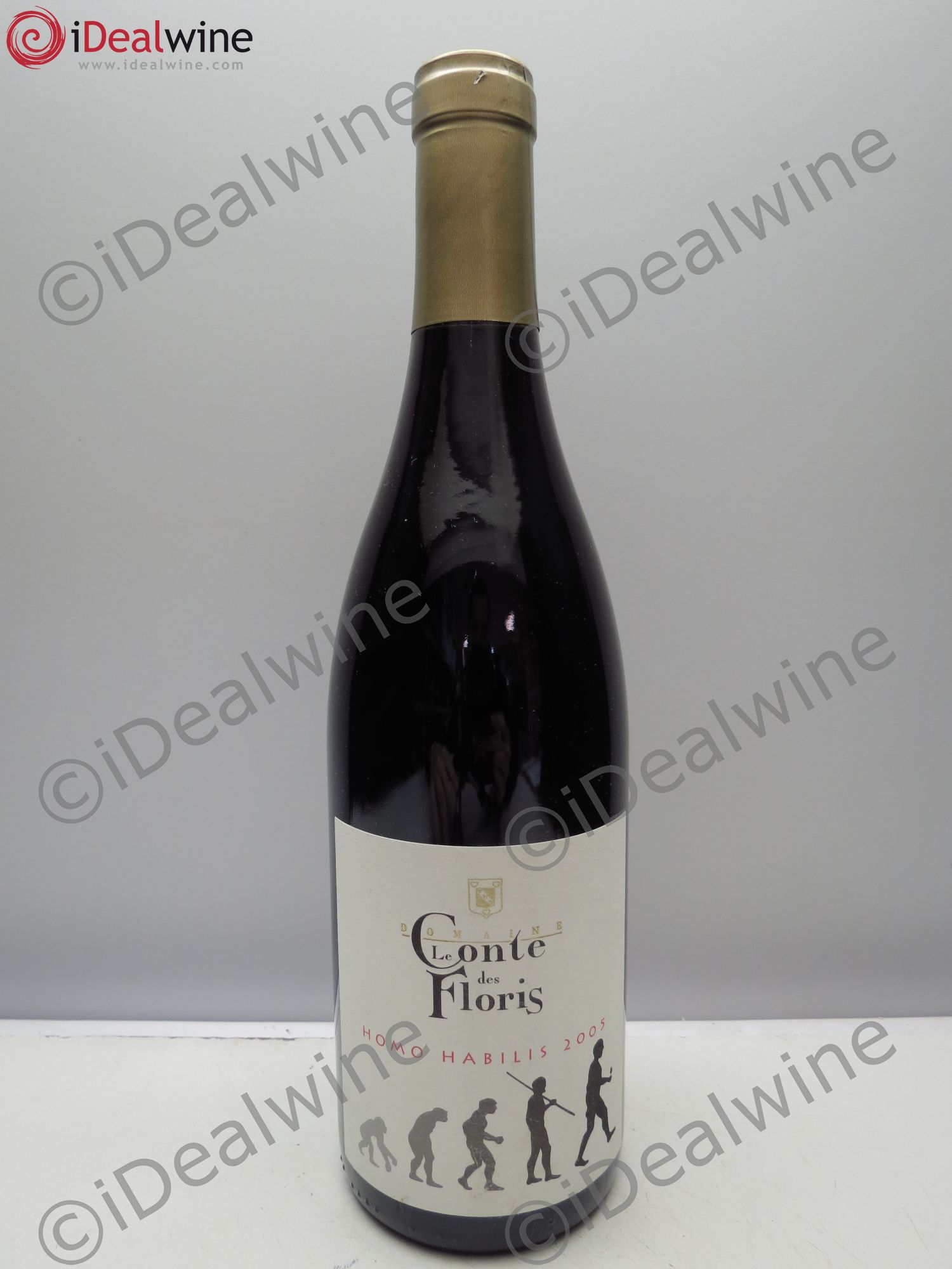 Coteaux du Languedoc Domaine Conte de Floris Homi Habilis 2005 - Posten von 1 Flasche - 0