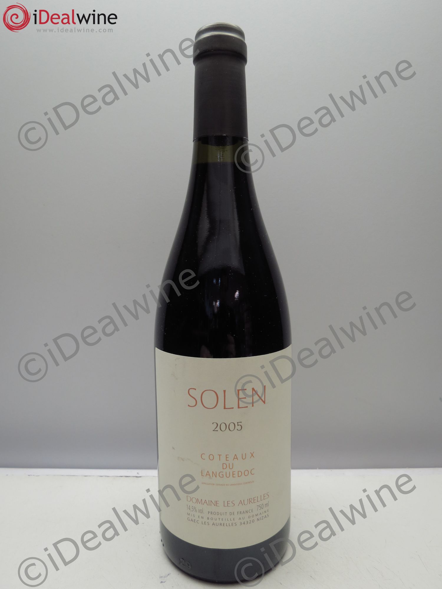 Coteaux du Languedoc Domaine les Aurelles Solen 2005 - Posten von 1 Flasche - 0