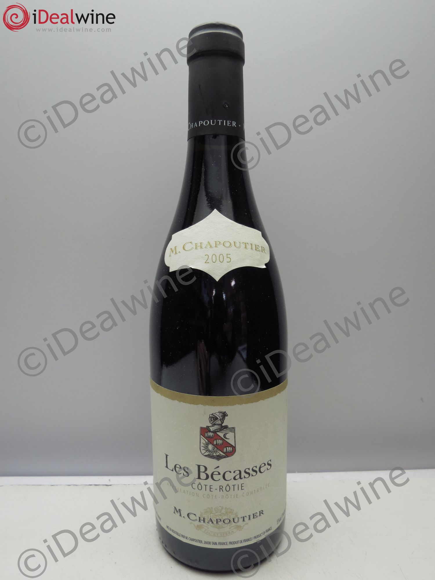 Côte-Rôtie Chapoutier Les Bécasses 2005 - Posten von 1 Flasche - 0