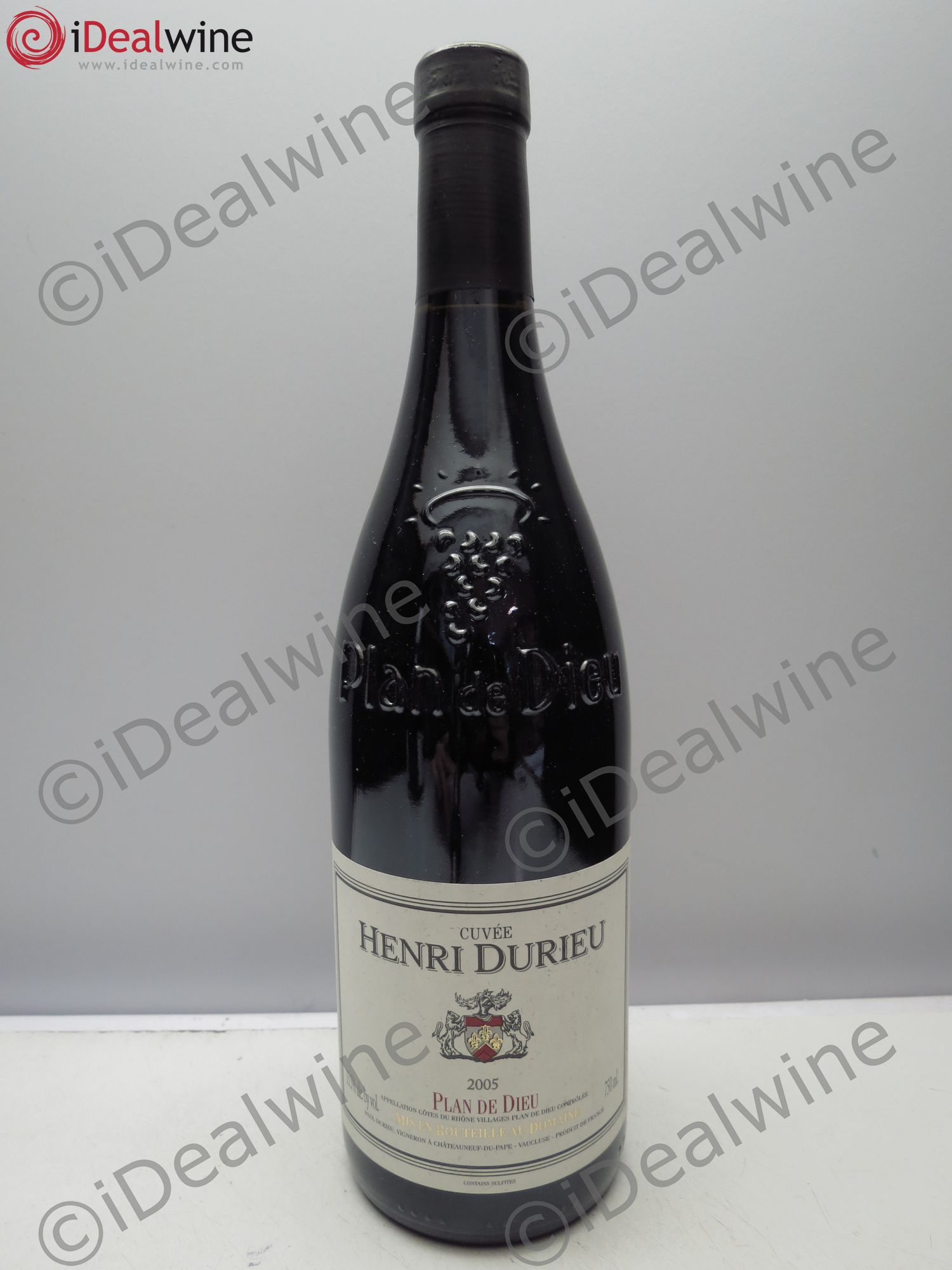 Côtes-du-Rhône Plan de Dieu, Cuvée Henri Durieu 2005 - Posten von 1 Flasche - 0