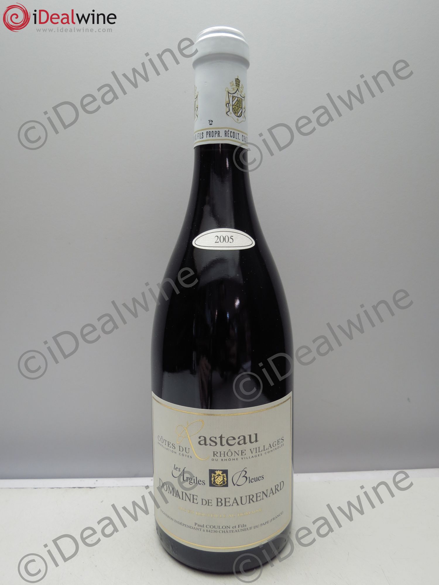 Rasteau Argiles Bleues Beaurenard (Domaine de) 2005 - Lot de 1 bouteille - 0