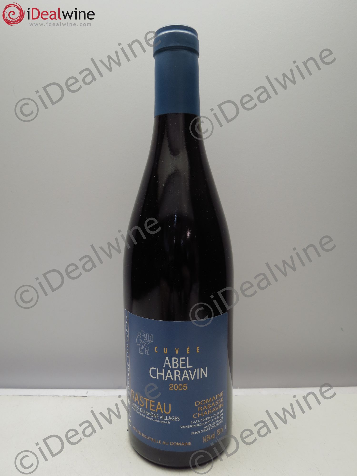 Côtes-du-Rhône Rasteau, Domaine Rabasse Charavin 2005 - Lot de 1 bouteille - 0