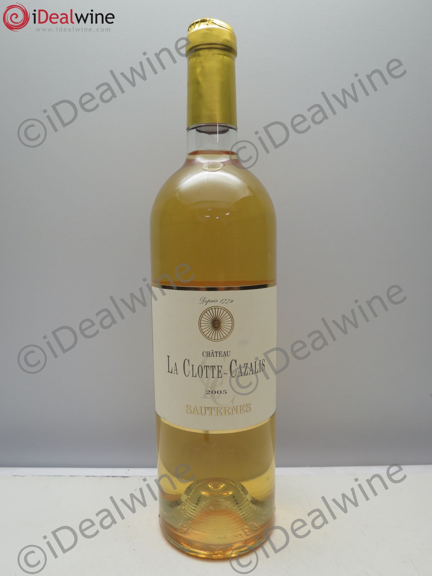 Sauternes Château La Clotte Cazalis 2005 - Posten von 1 Flasche - 0