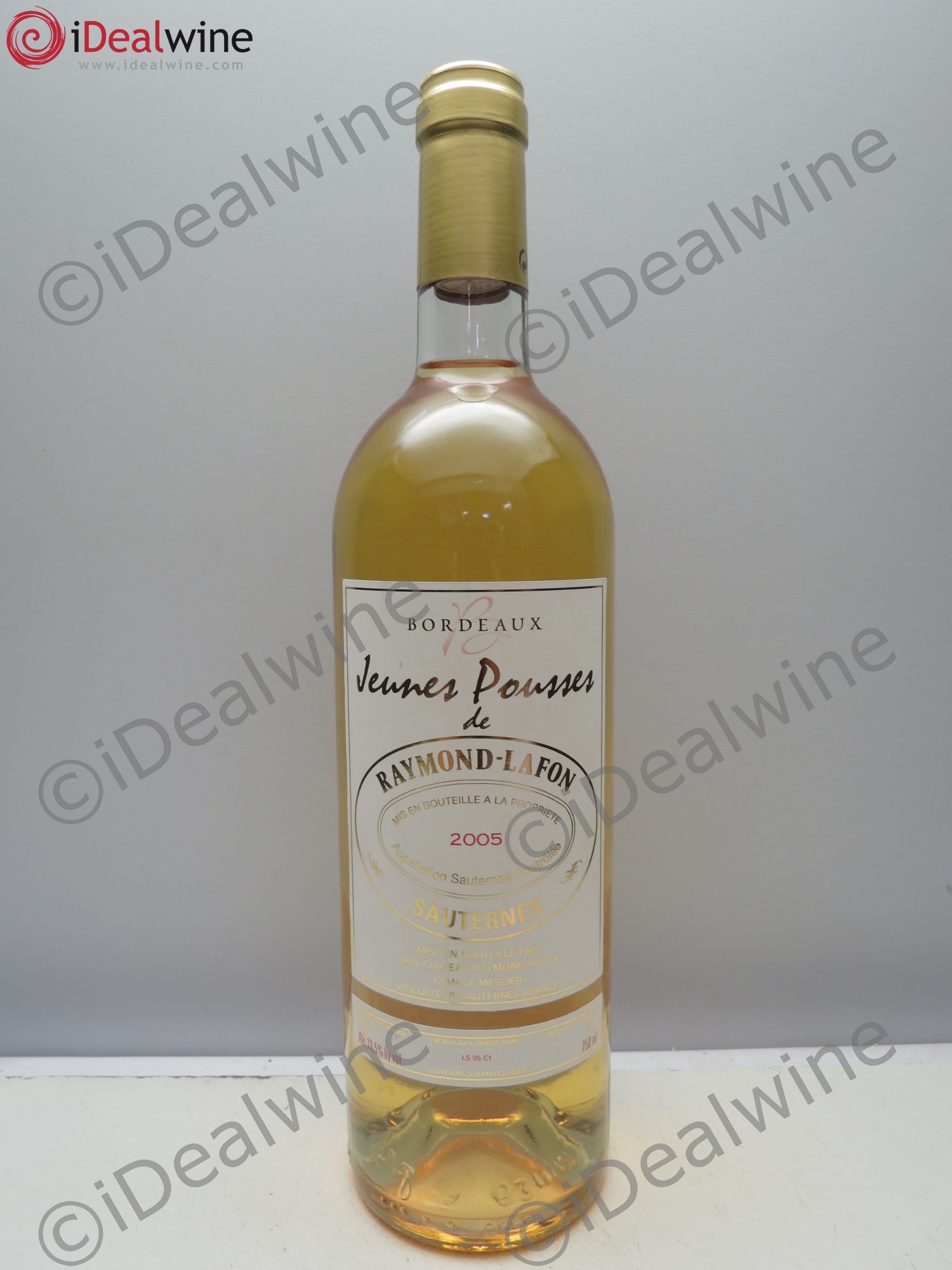 Sauternes Les Jeunes Pousses de Raymond Lafon 2005 - Posten von 1 Flasche - 0