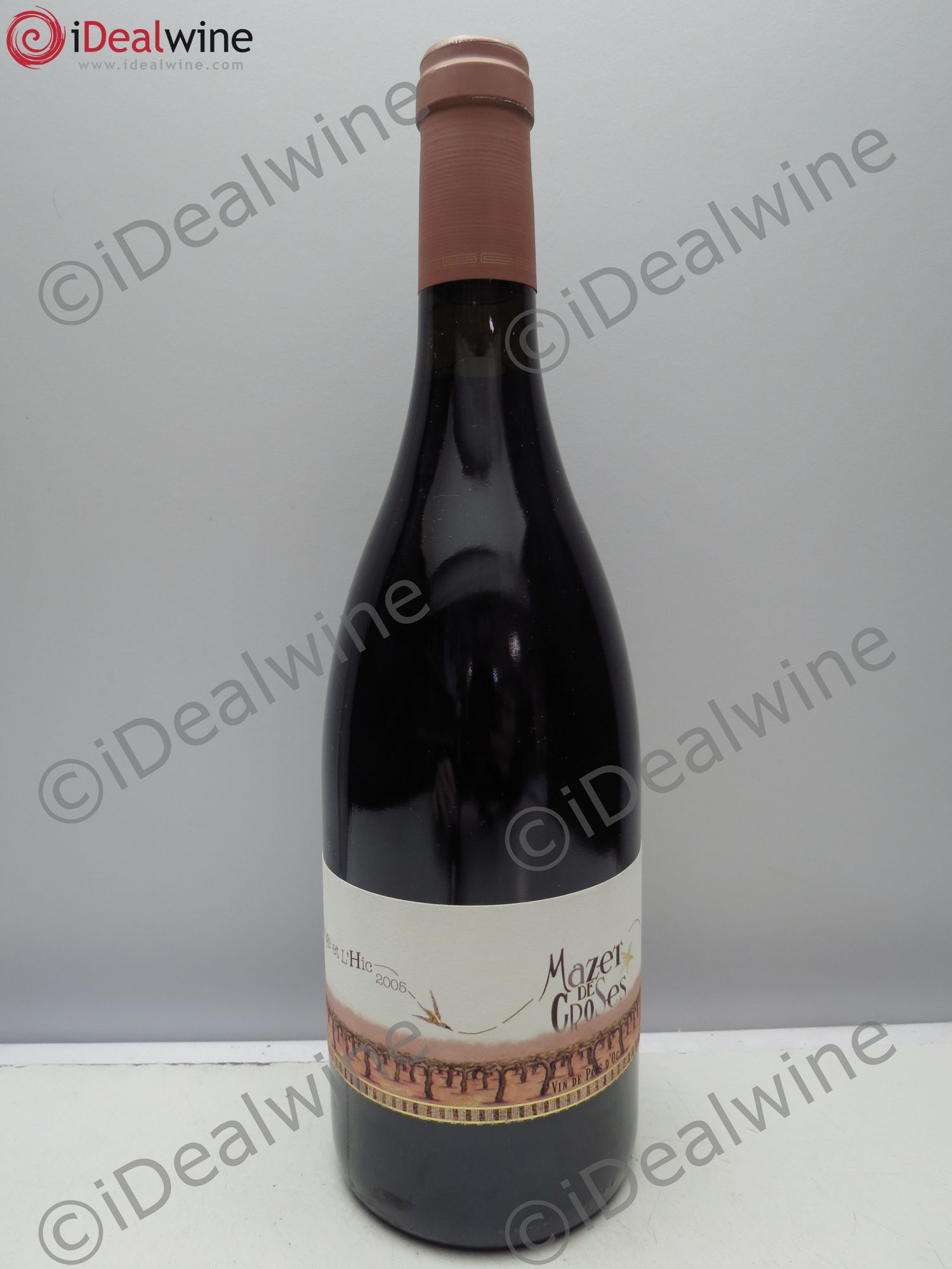Pays d'Hérault Domaine Mazet des Crozes l'Ange et le Hic 2005 - Posten von 1 Flasche - 0