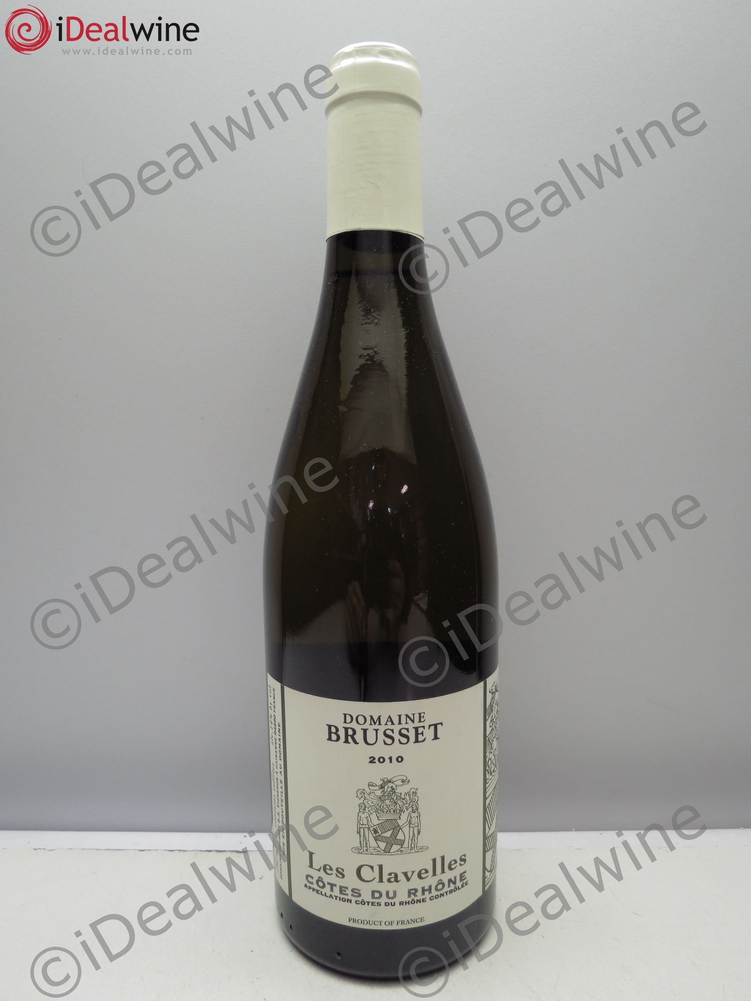 Côtes-du-Rhône Domaine Brusset, Les Clavelles 2010 - Posten von 1 Flasche - 0