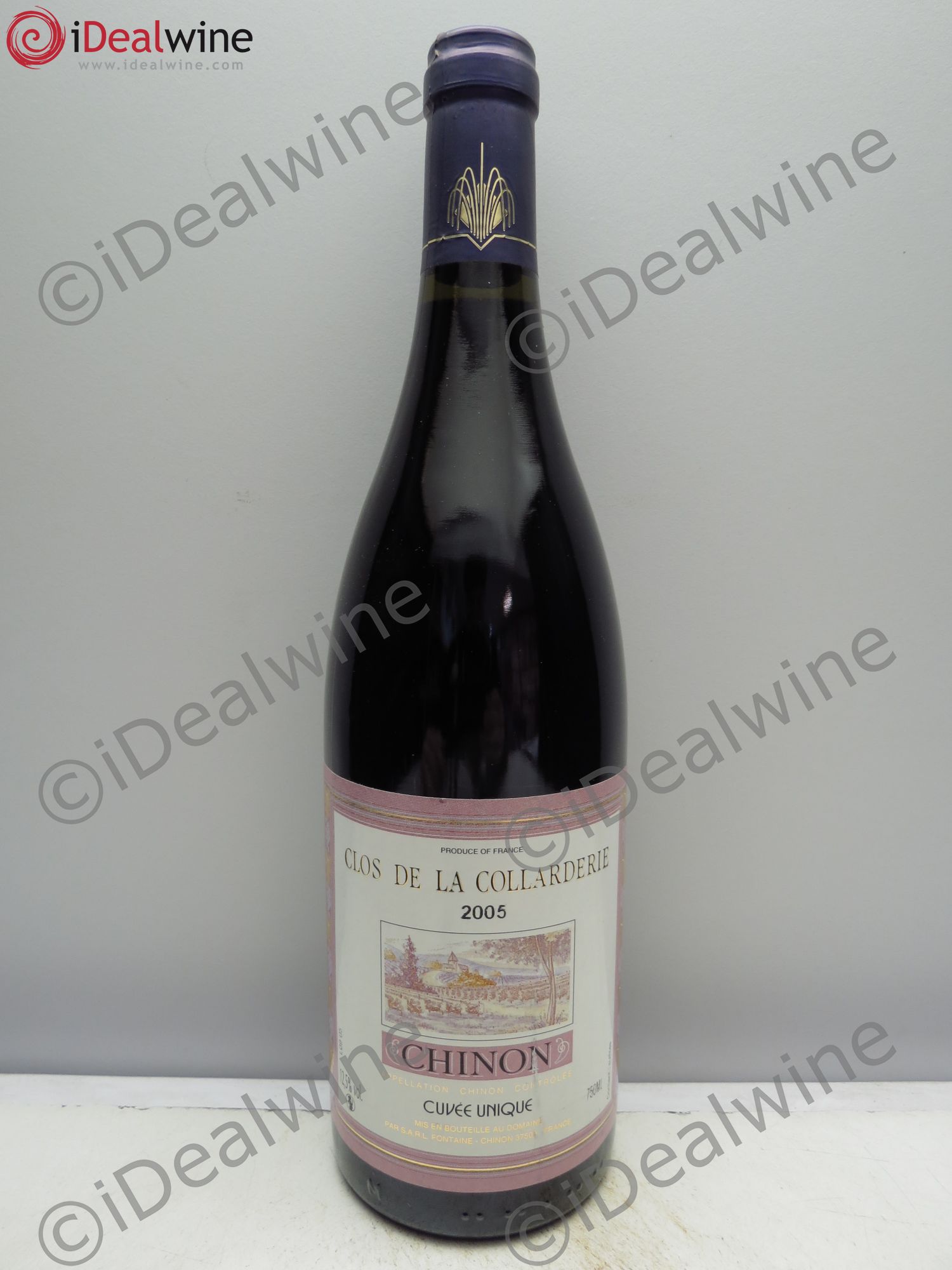 Chinon Clos de la Collardière Cuvée Unique 2005 - Posten von 1 Flasche - 0