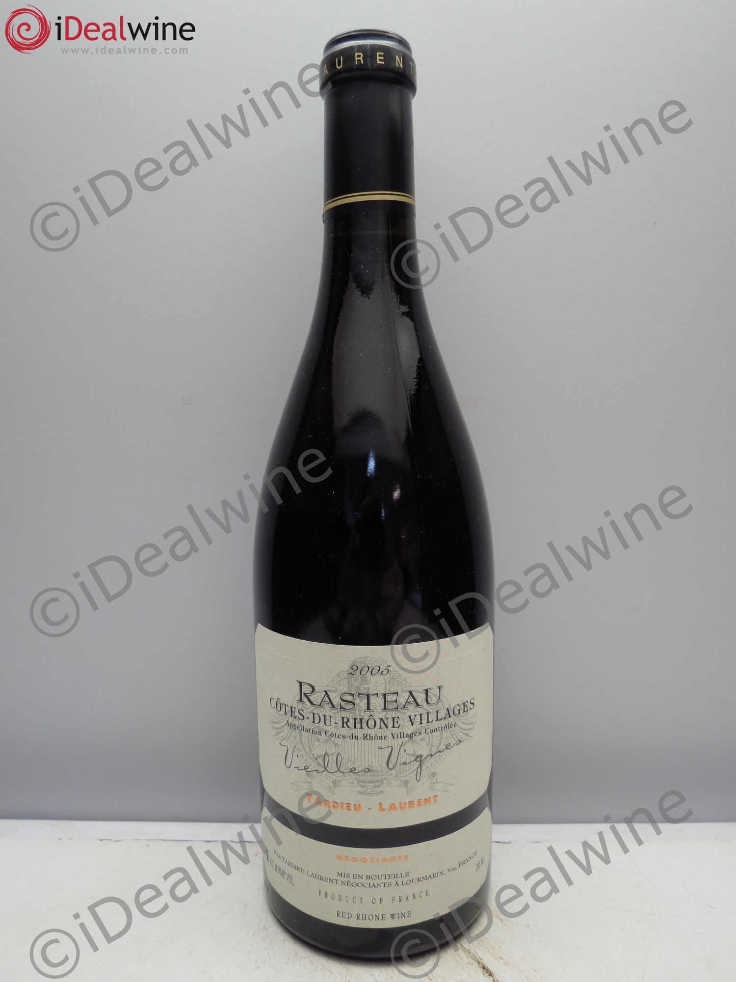 Côtes-du-Rhône Rasteau Vieilles Vignes Tardieu Laurent 2005 - Posten von 1 Flasche - 0