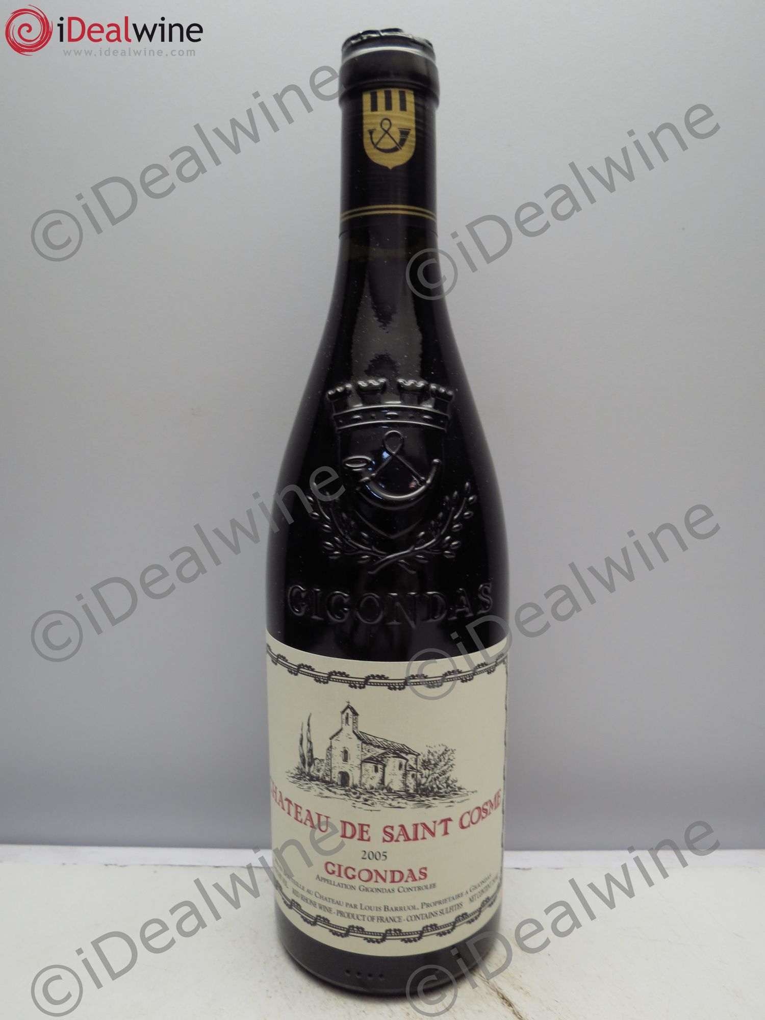 Gigondas Château de Saint Cosme 2005 - Posten von 1 Flasche - 0