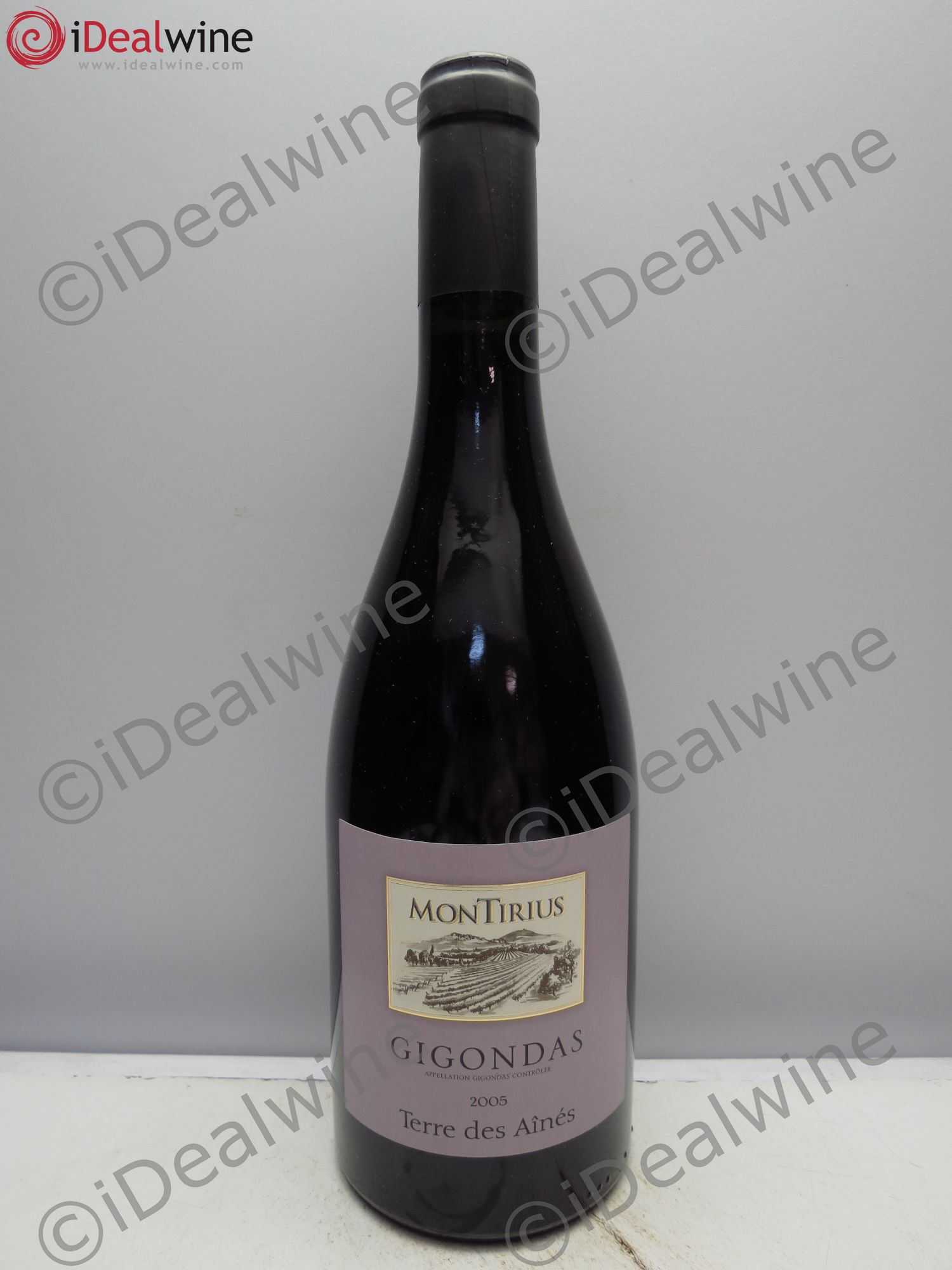 Gigondas Montirius Terre des Ainés 2005 - Posten von 1 Flasche - 0