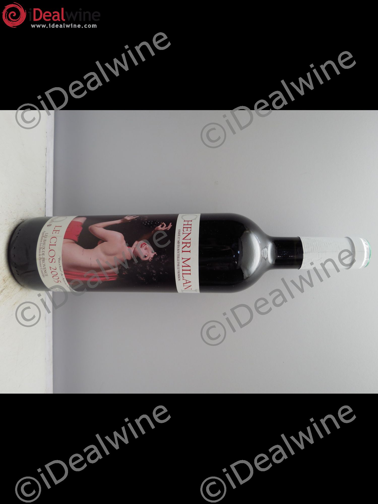 Baux de Provence Clos Milan Henri Milan 2005 - Lot de 1 bouteille - 0