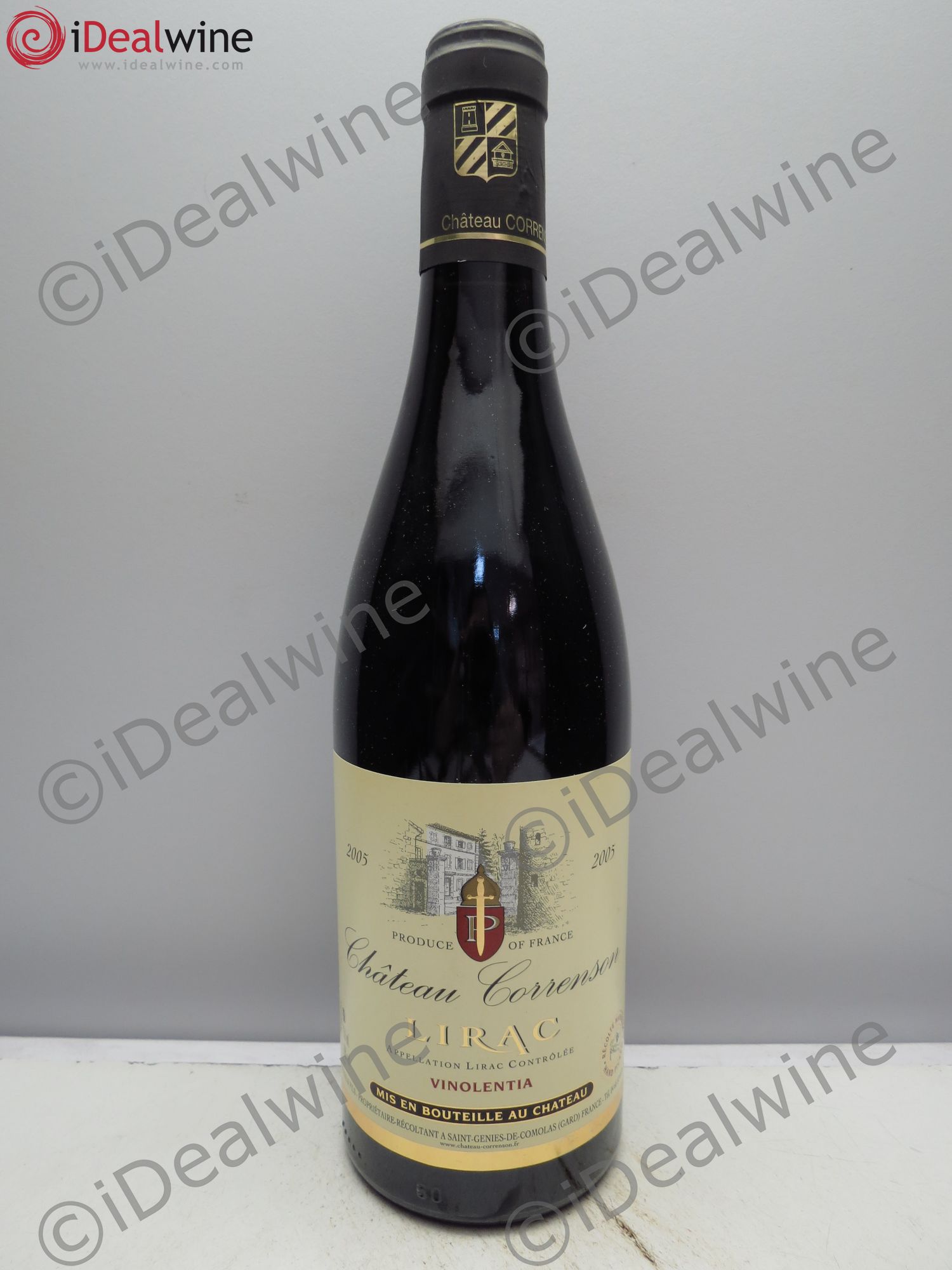 Lirac Château Correnson Vinolentia(sans prix de réserve / no reserve) 2005 - Posten von 1 Flasche - 0