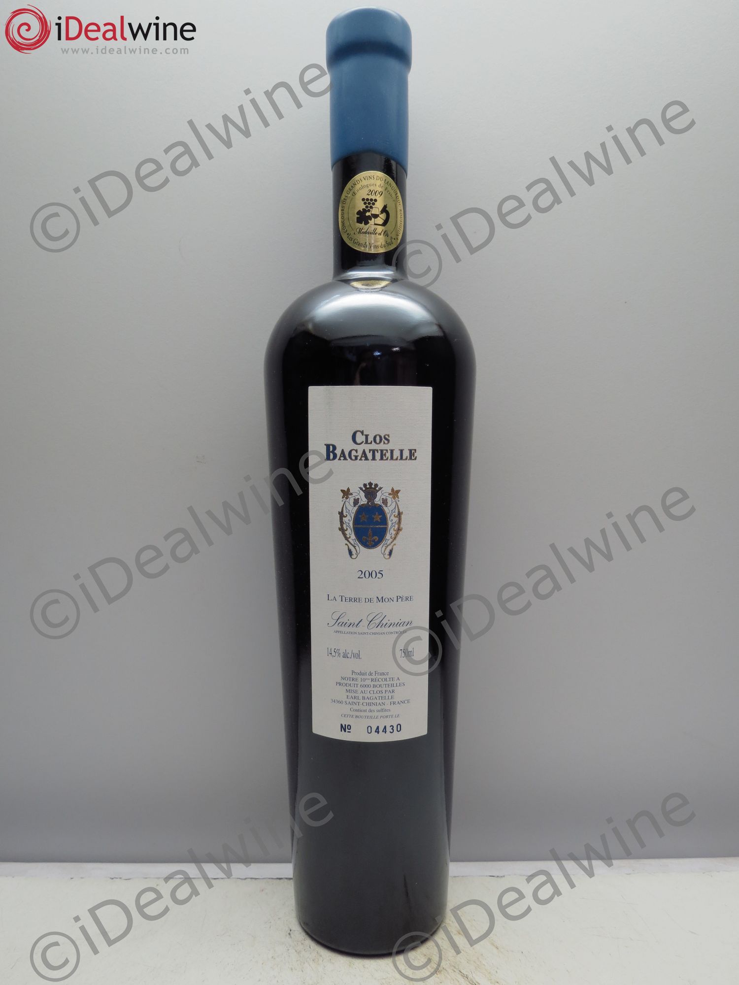 Saint-Chinian Clos Bagatelle La Terre de mon Père 2005 - Posten von 1 Flasche - 0