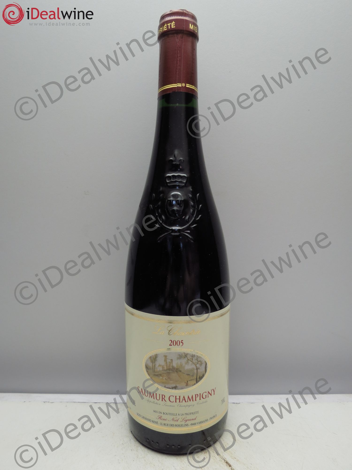 Saumur-Champigny Domaine René Noël Legrand La Chaintrée 2005 - Lot de 1 bouteille - 0