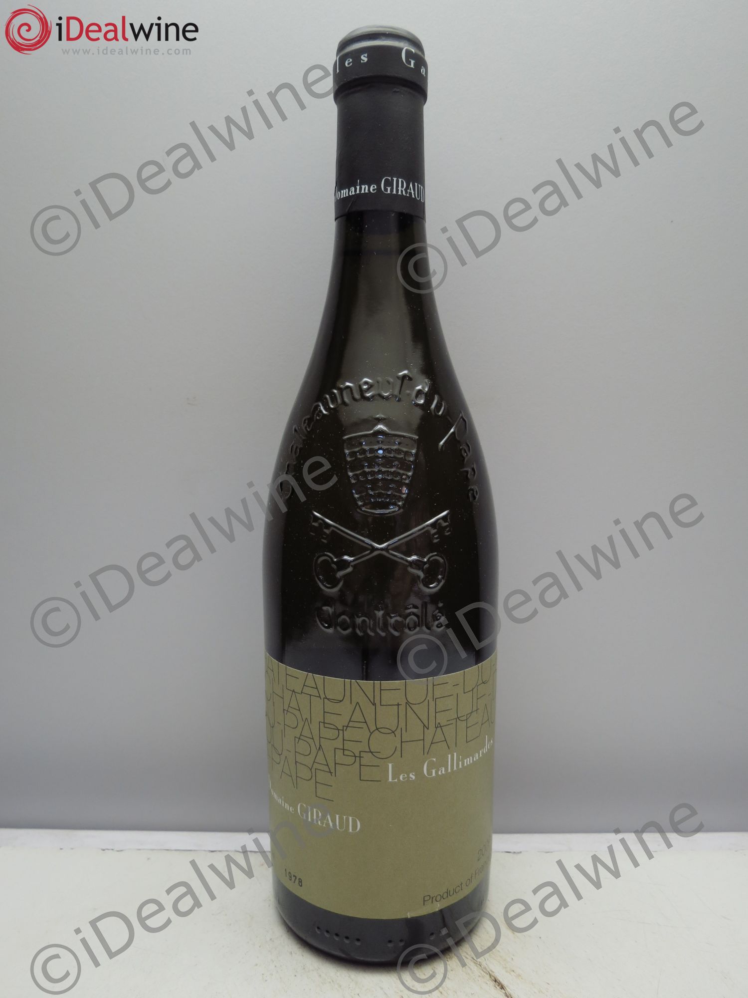 Châteauneuf-du-Pape Domaine Giraud Les Gallimardes 2009 - Posten von 1 Flasche - 0