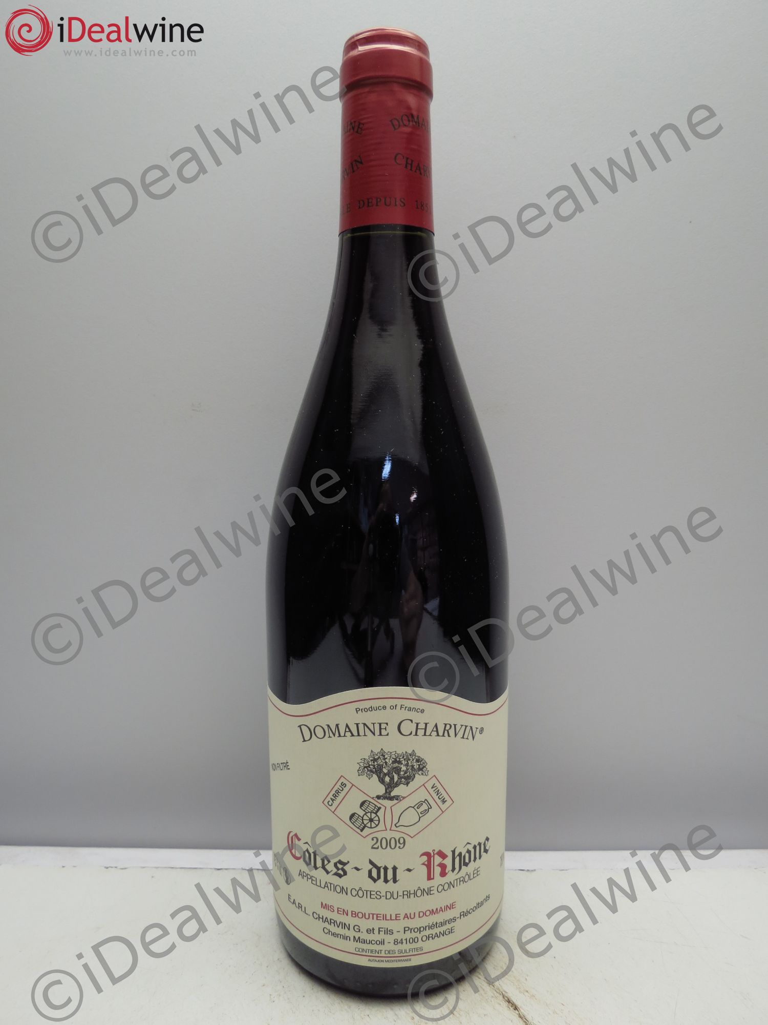 Côtes-du-Rhône Charvin (Domaine) 2009 - Lot de 1 bouteille - 0