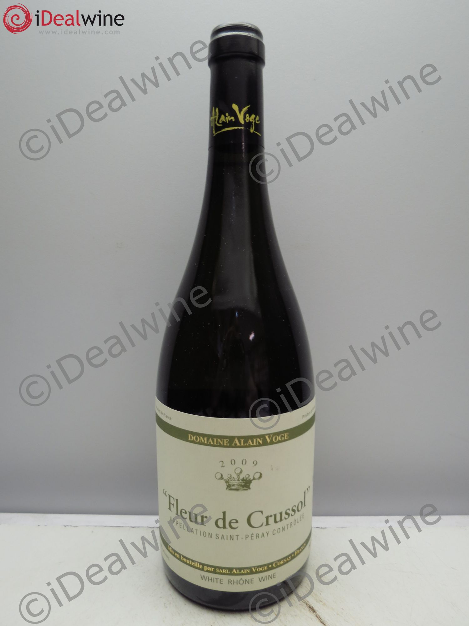 Saint-Péray Domaine Alain Vogue Fleur de Crussol 2009 - Posten von 1 Flasche - 0
