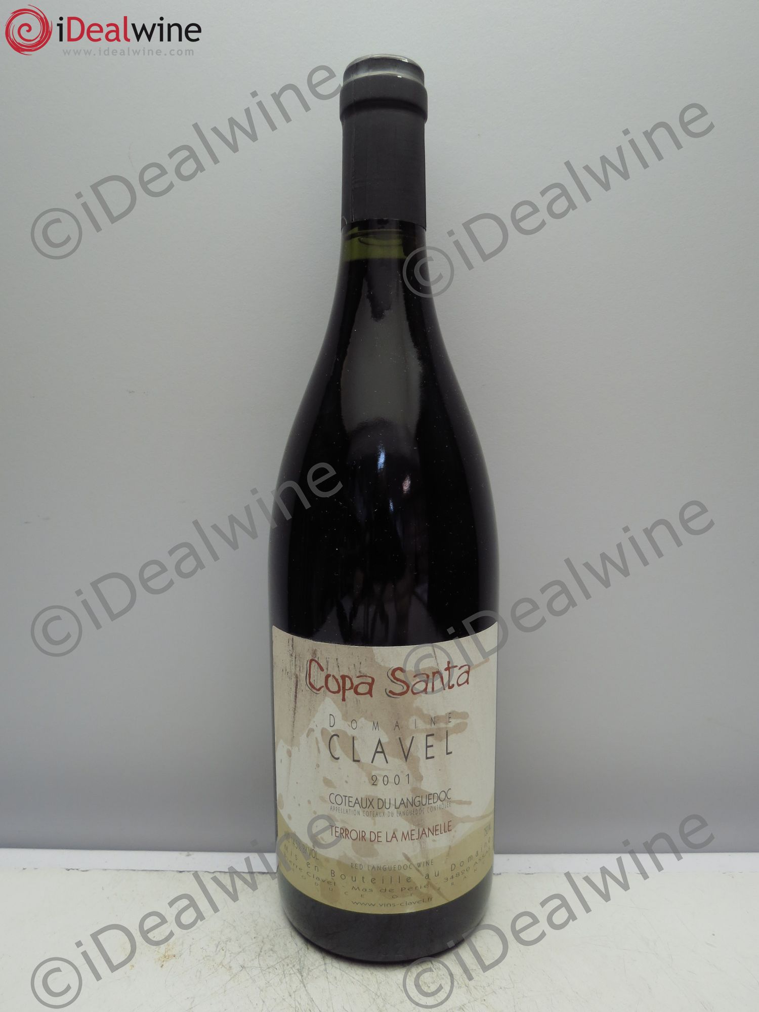 Coteaux du Languedoc Domaine Clavel Copa Santa 2001 - Posten von 1 Flasche - 0