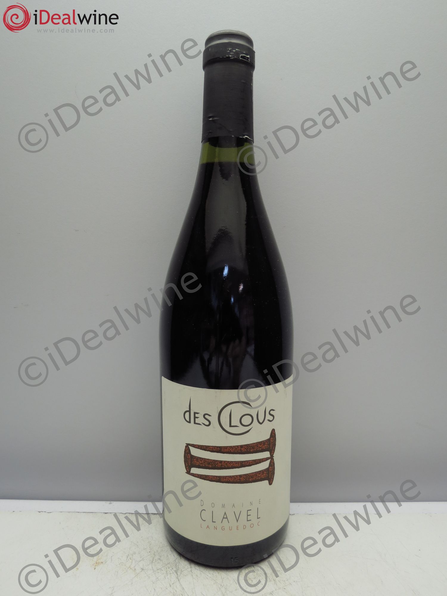 Coteaux du Languedoc Domaine Clavel des Clous 2001 - Posten von 1 Flasche - 0