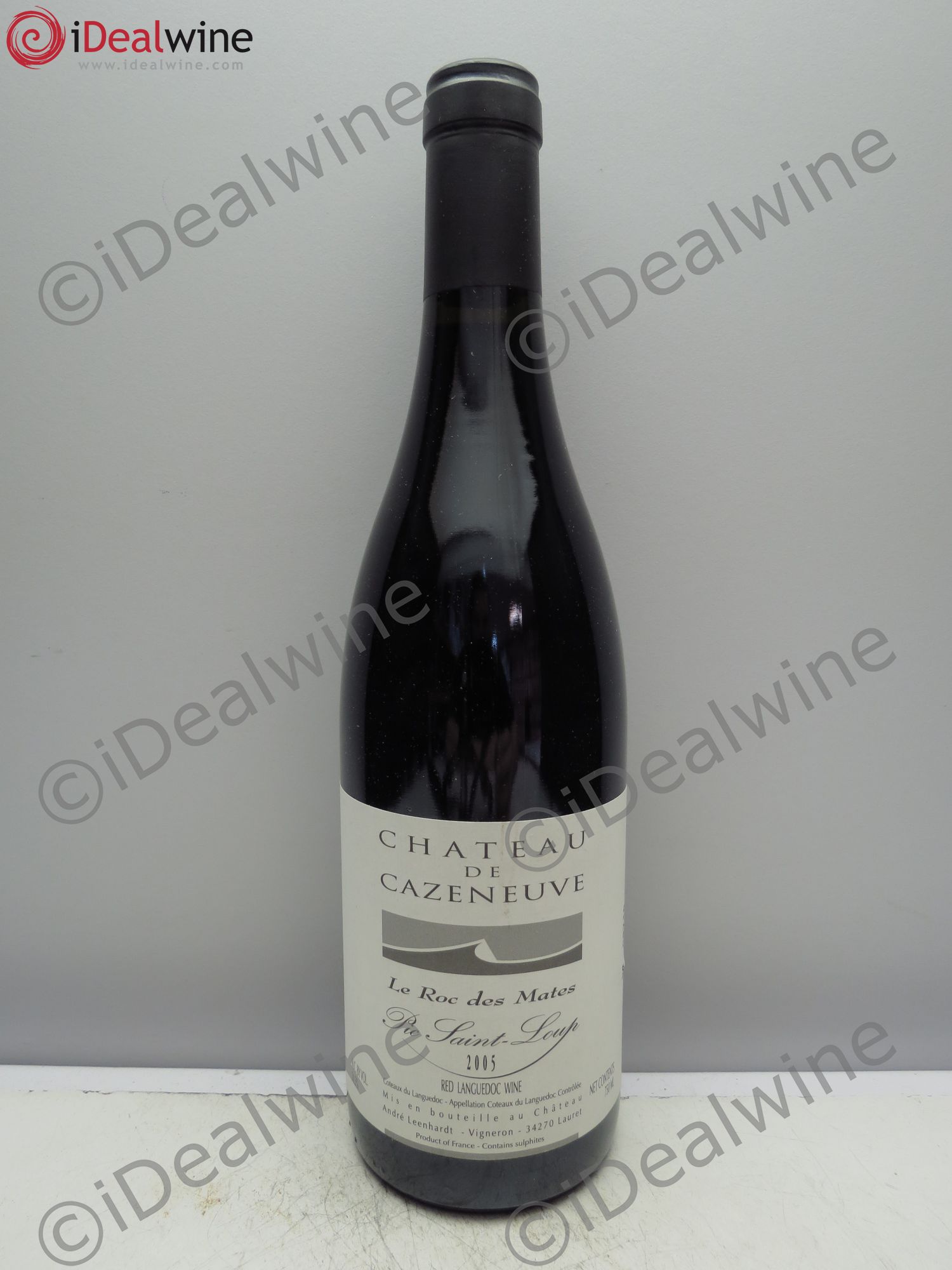Coteaux du Languedoc Pic Saint Loup Domaine de Caseneuve le Roc des Mates 2005 - Posten von 1 Flasche - 0