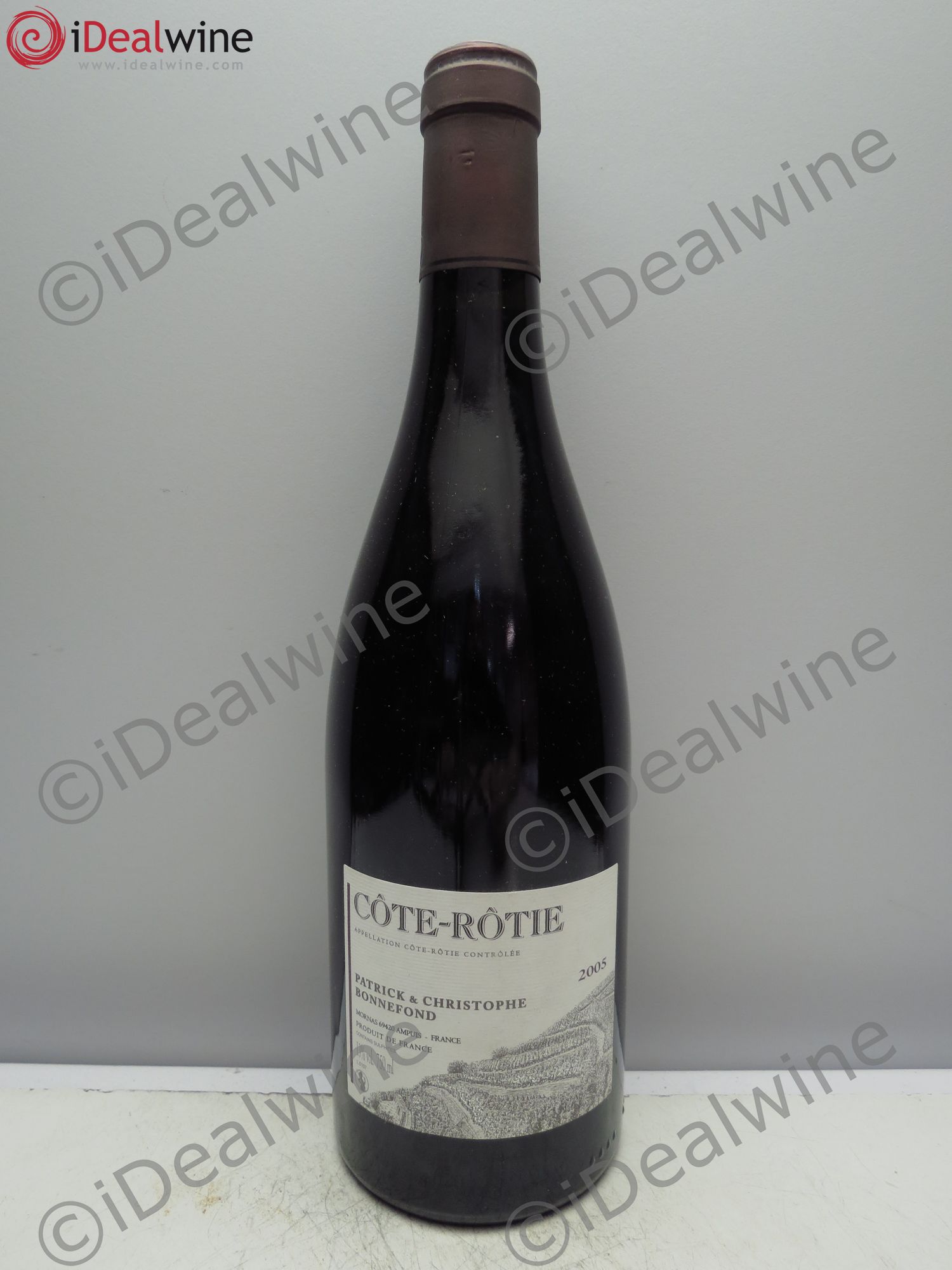 Côte-Rôtie Patrice et Christophe Bonnefond 2005 - Posten von 1 Flasche - 0