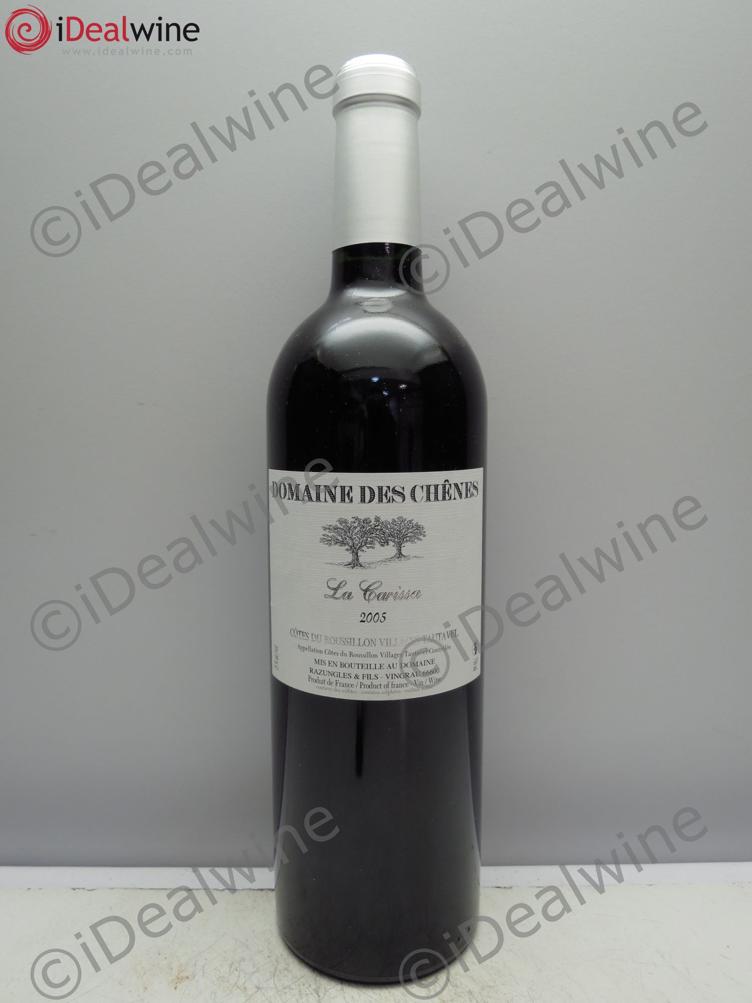 Côtes du Roussillon Domaine des Chênes la Carissa 2005 - Posten von 1 Flasche - 0
