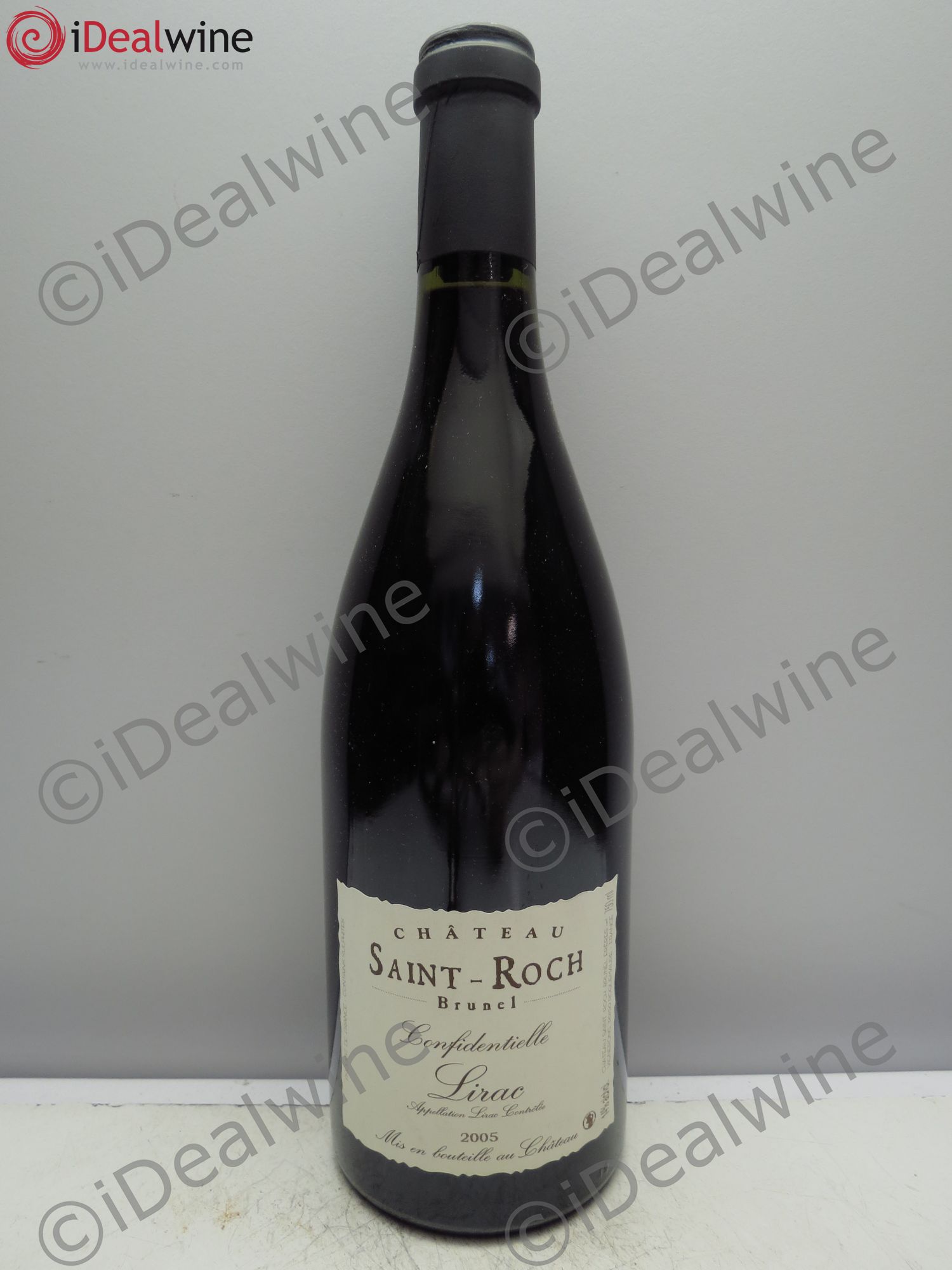 Lirac Château Saint Roch Confidentiel 2005 - Posten von 1 Flasche - 0