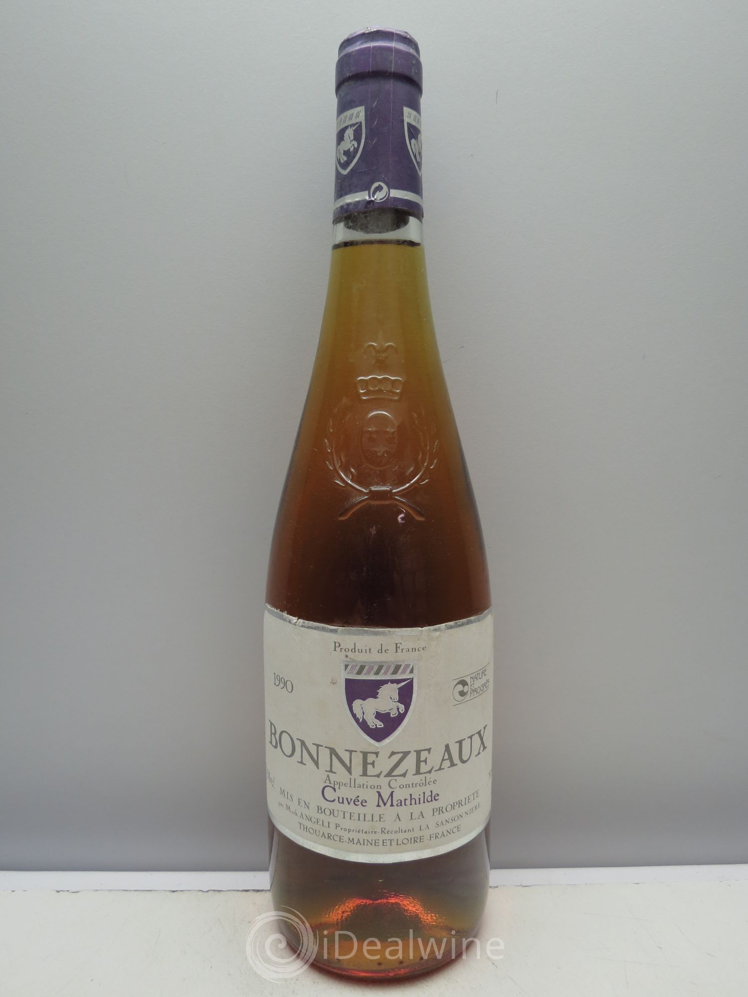 Bonnezeaux Mark Angeli (Domaine) - Ferme de la Sansonnière Cuvée Mathilde 1990 - Lot de 1 bouteille - 0