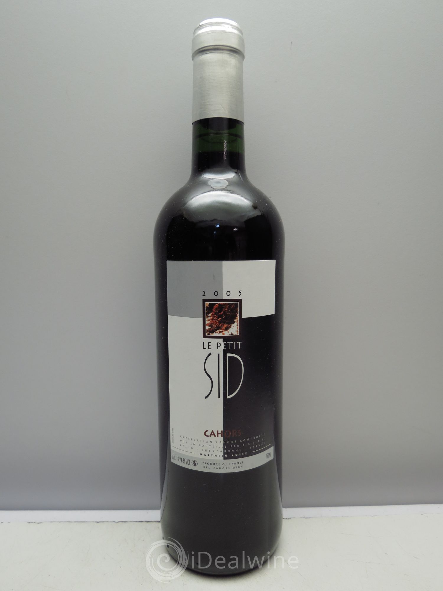 Cahors Château Cosse Maisonneuve Le Petit Sid 2005 - Posten von 1 Flasche - 0