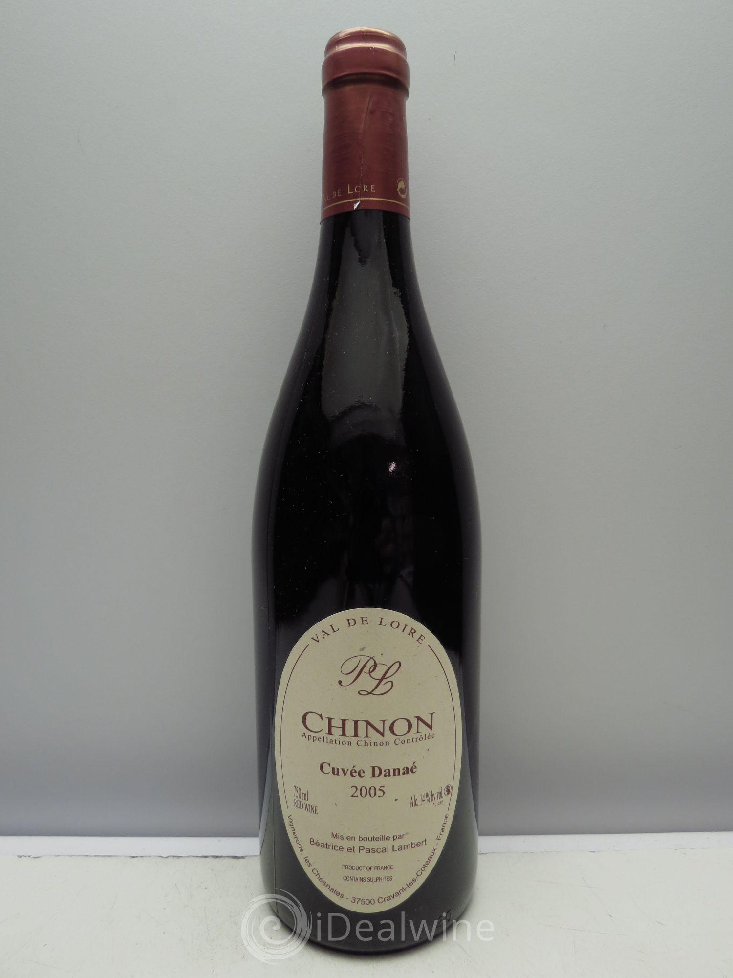 Chinon Cuvée Danaé 2005 - Lot de 1 bouteille - 0