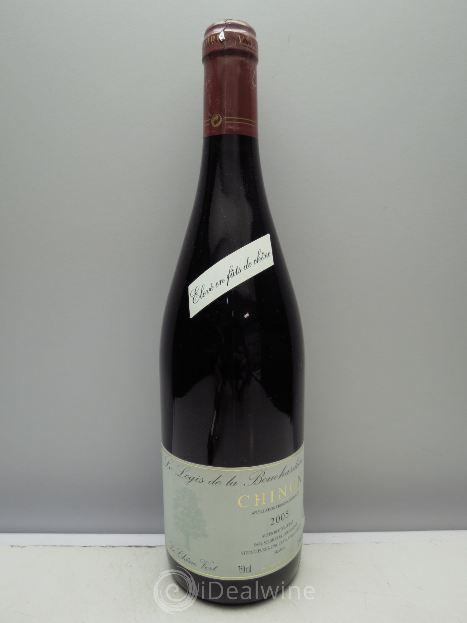 Chinon Le Logis de la Bouchardière Le Chêne Vert 2005 - Posten von 1 Flasche - 0