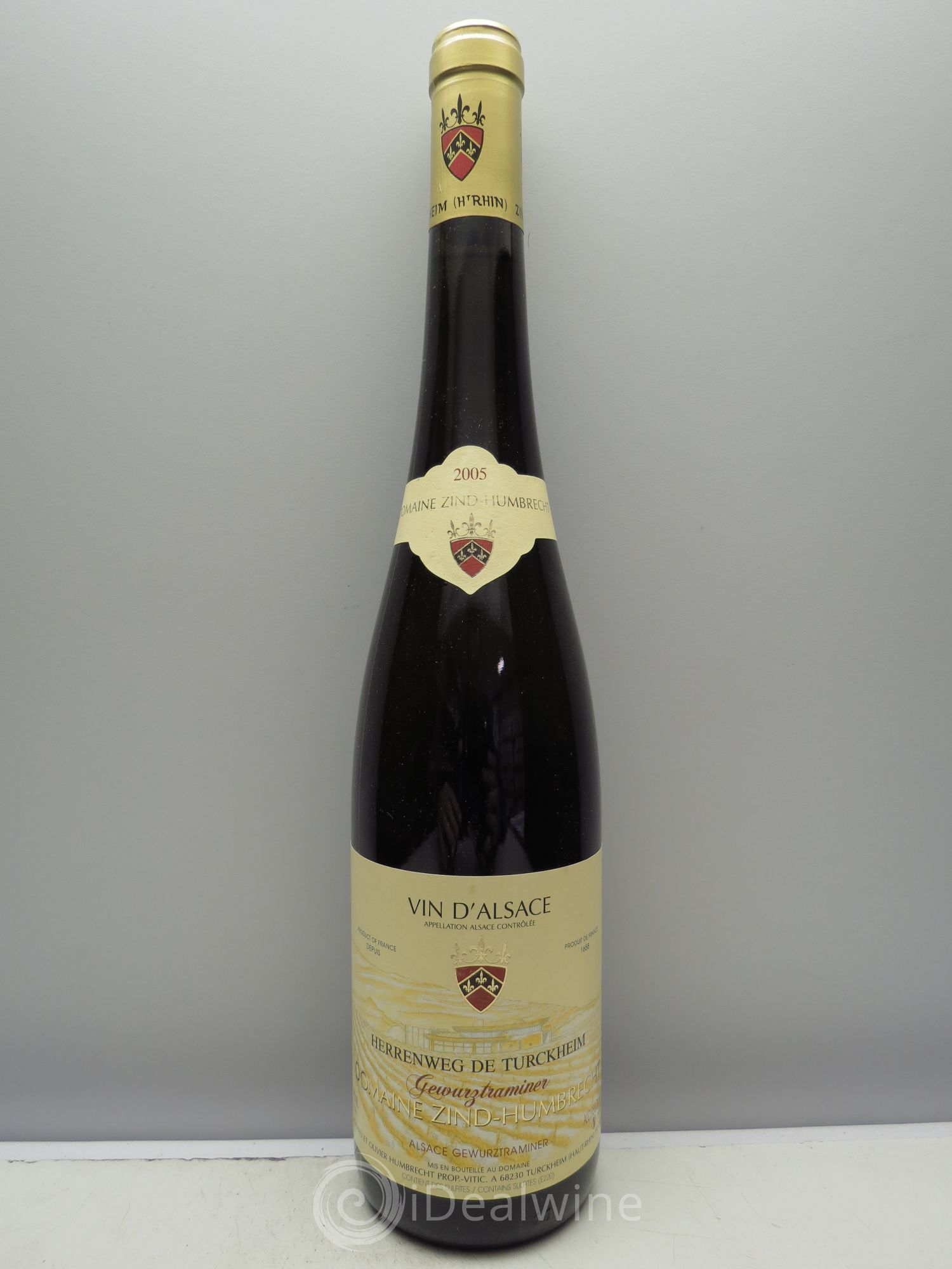 Alsace Gewurztraminer Herrenweg de Turckheim Zind-Humbrecht (Domaine) 2005 - Lot de 1 bouteille - 0