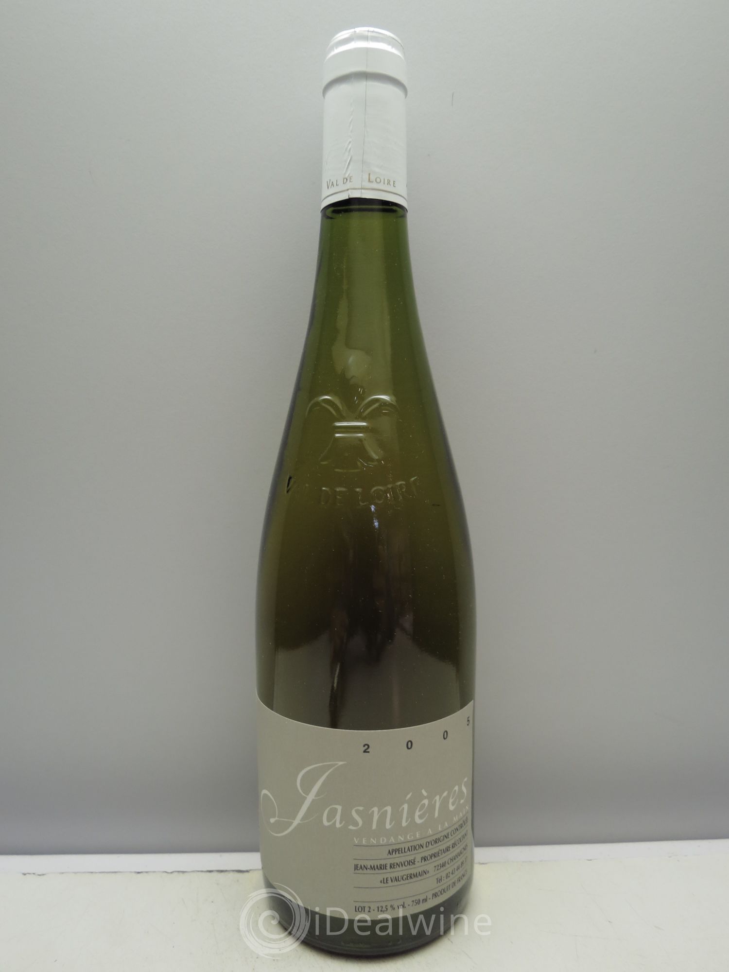 Jasnières Domaine Jean Marie Renvoisé(sans prix de réserve / no reserve) 2005 - Posten von 1 Flasche - 0