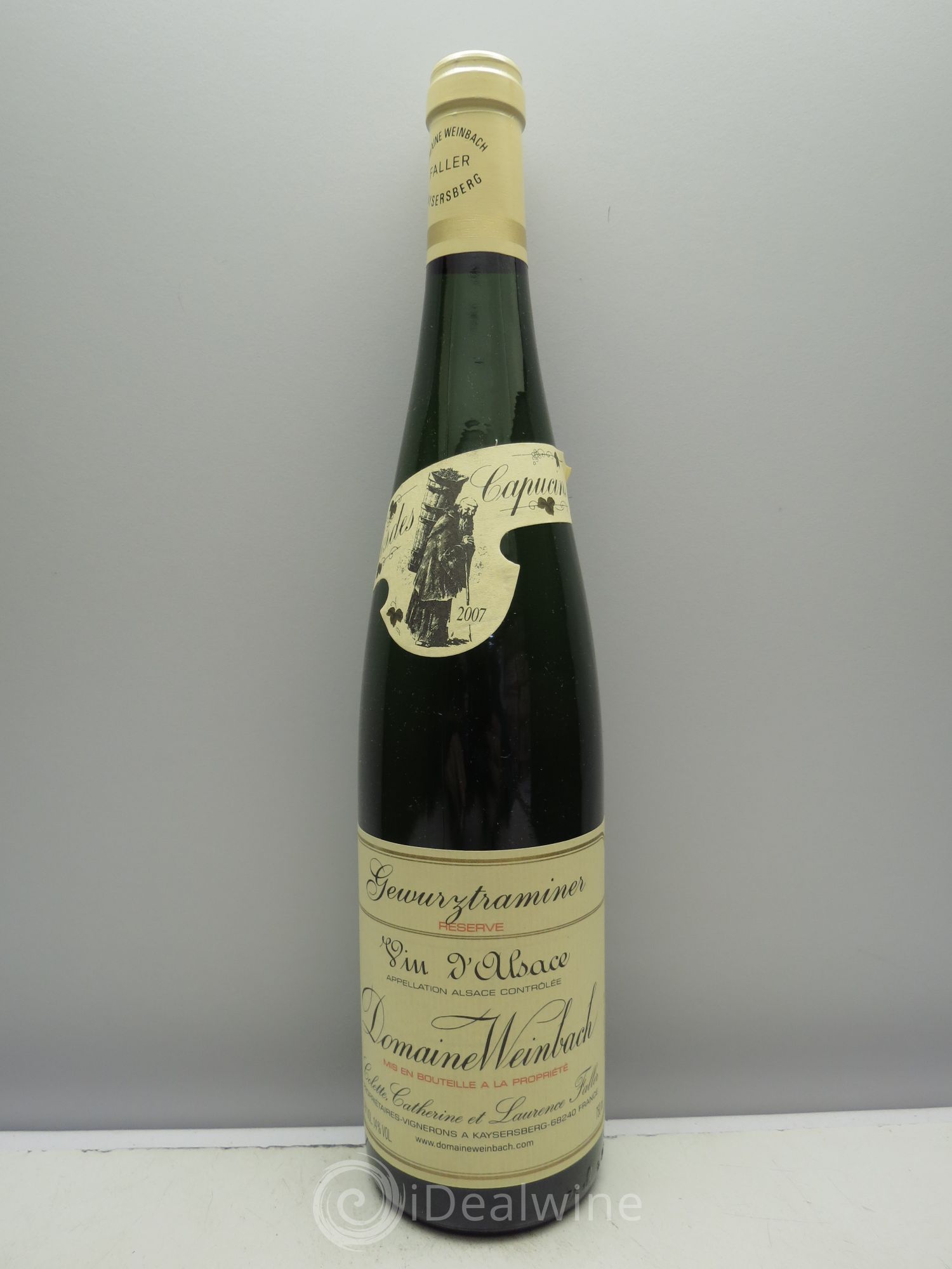 Alsace Gewurztraminer Weinbach (Domaine) Réserve 2007 - Lot de 1 bouteille - 0