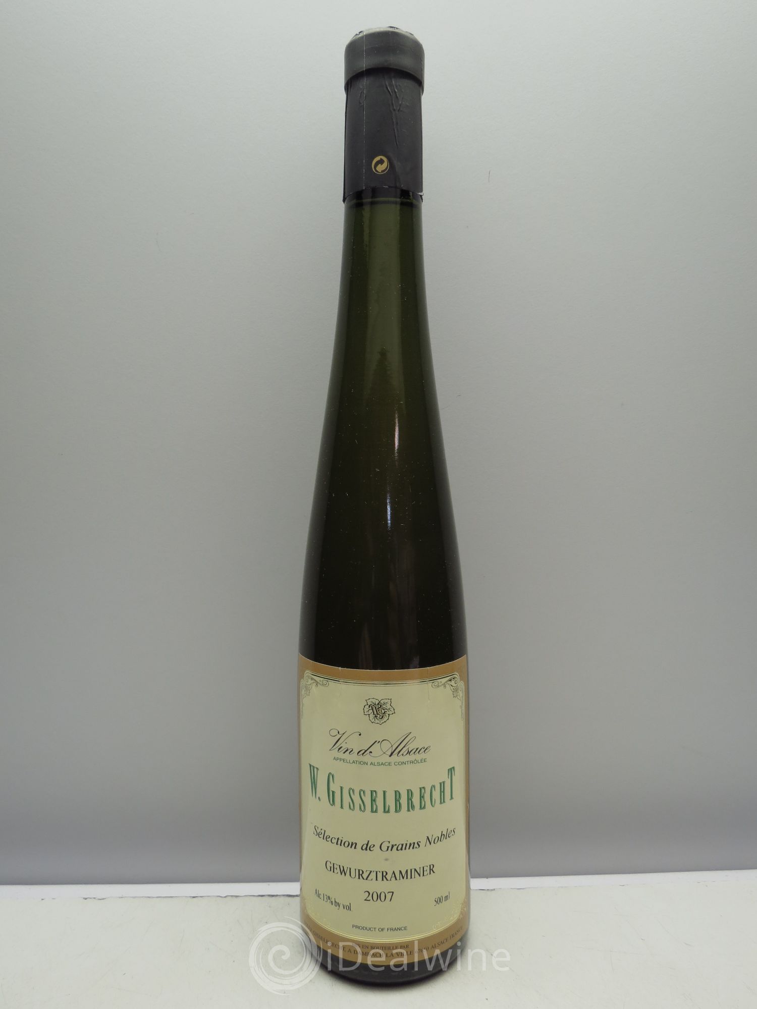 Gewurztraminer Sélection de grains nobles Domaine Gisselbrecht (50cl) 2007 - Posten von 1 Flasche - 0