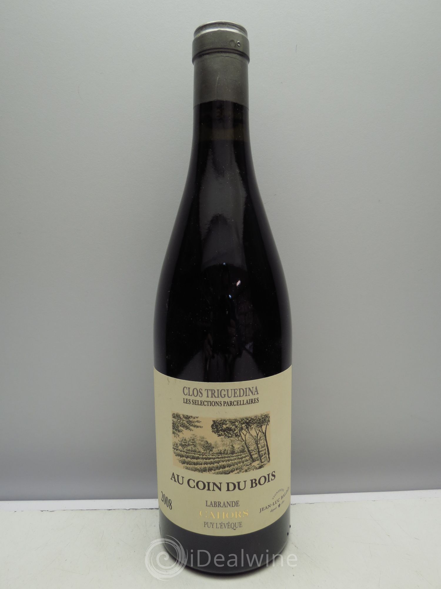 Cahors Sélections parcellaires Au Coin du Bois 2008 - Posten von 1 Flasche - 0